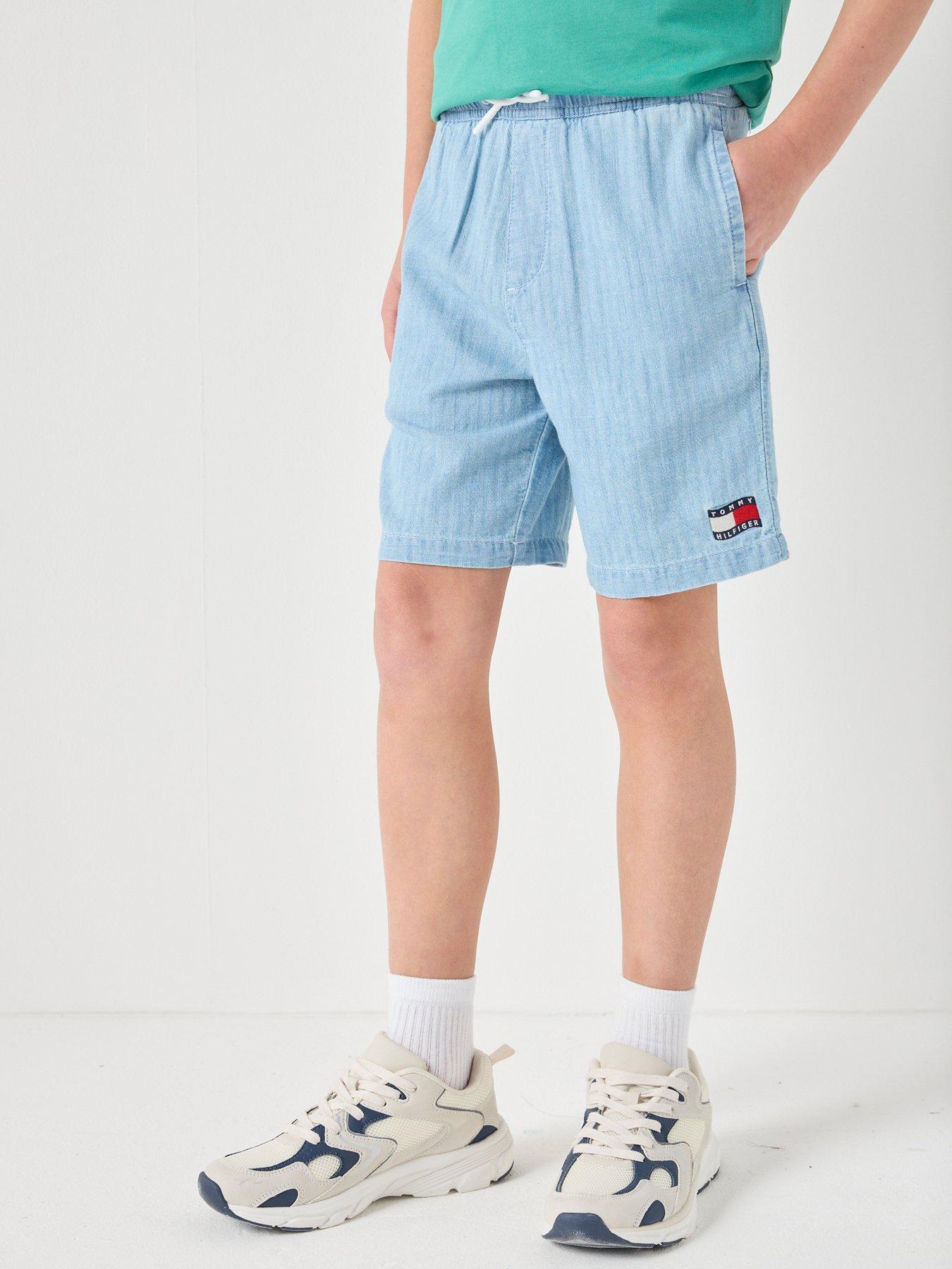 tommy-hilfiger-boys-wavy-flag-herringbone-short-bluestillFront