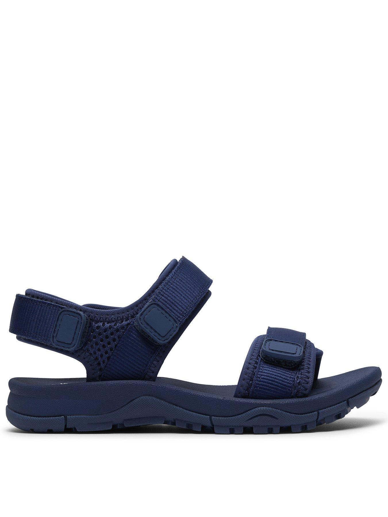 Clarks Youth Wharf Tide Sandal - Navy