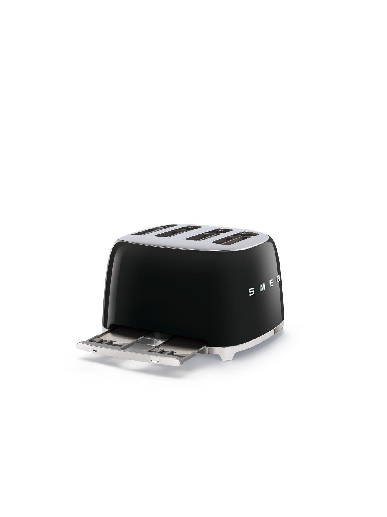 Image 5 of 7 of Smeg Smeg Variable Temperature Kettle and 4 Slice Toaster Bundle- Black
