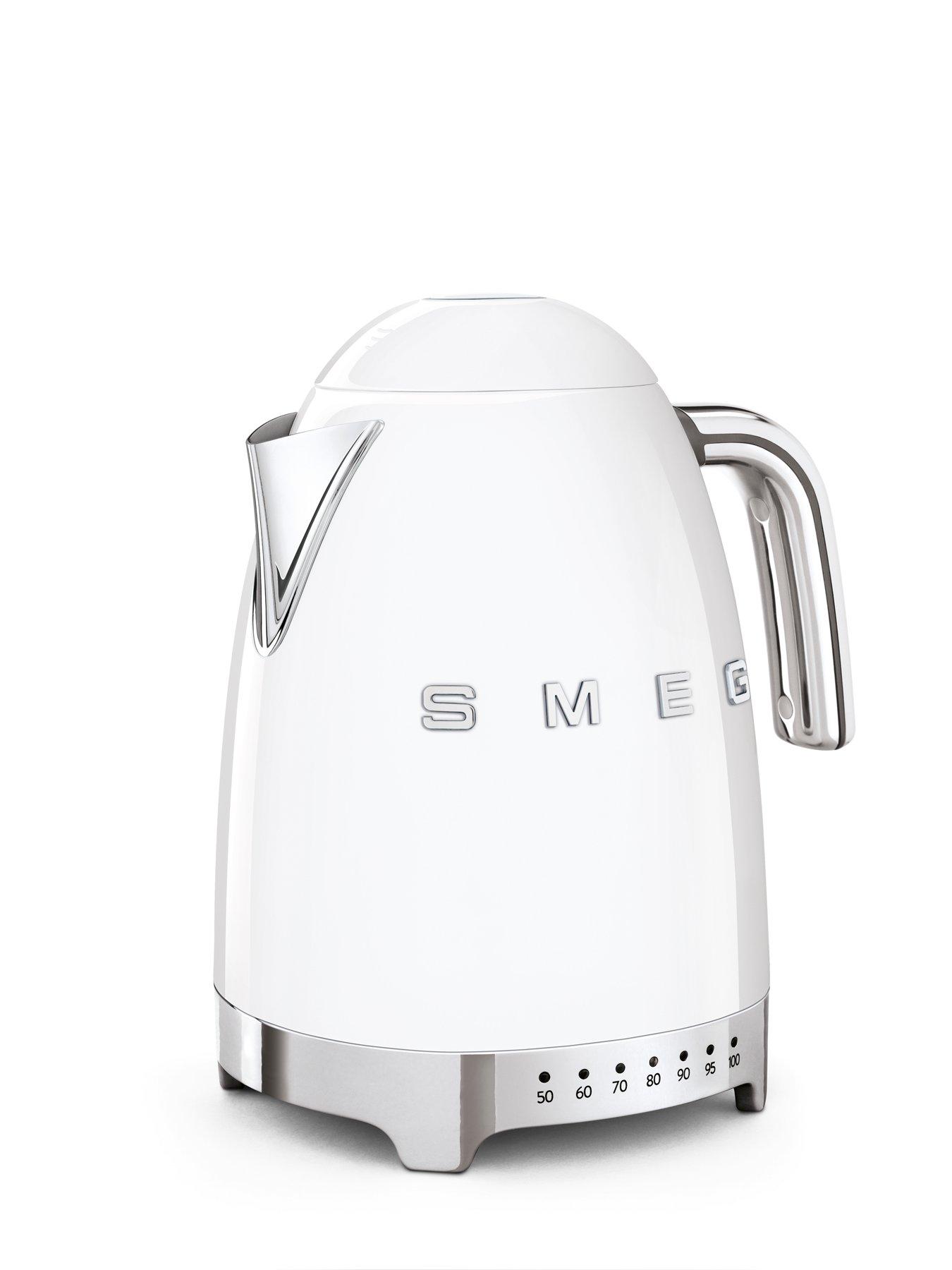 Image 4 of 7 of Smeg Smeg Variable Temperature Kettle and 4 Slice Toaster Bundle- White
