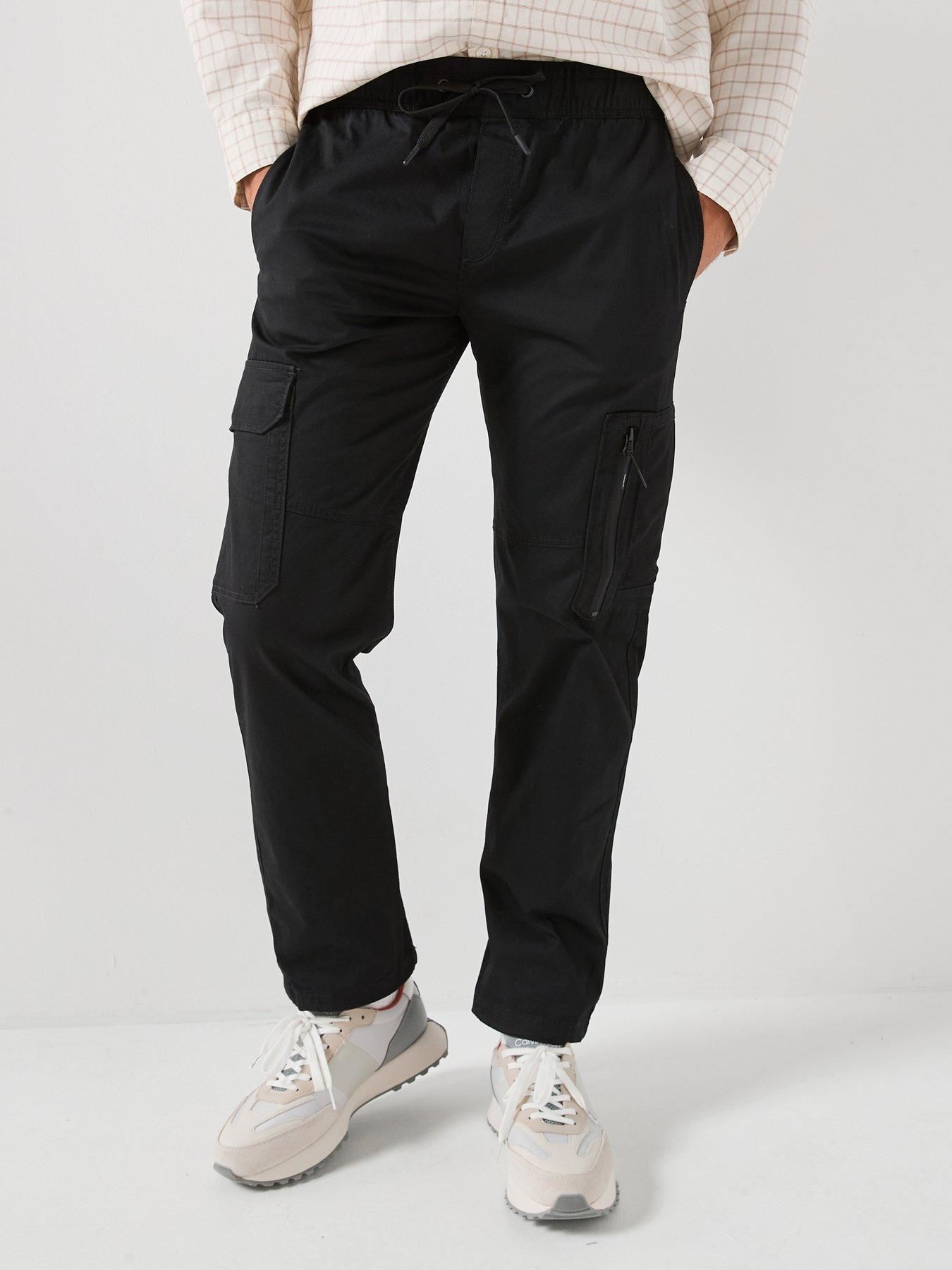 Jack & Jones Kane River Tech Trousers - Black