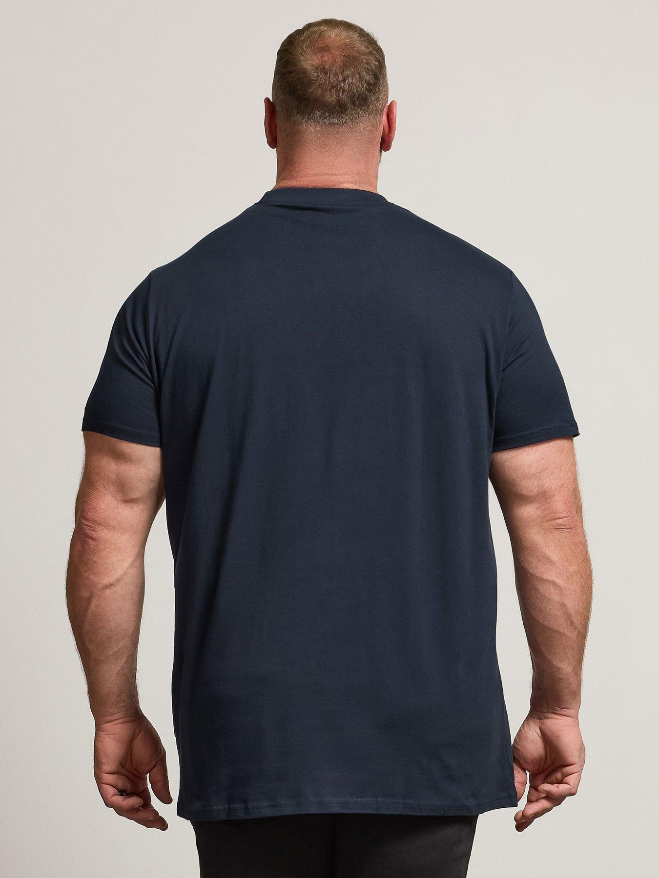 badrhino-5-pack-extra-long-basic-t-shirt-bluestillFront