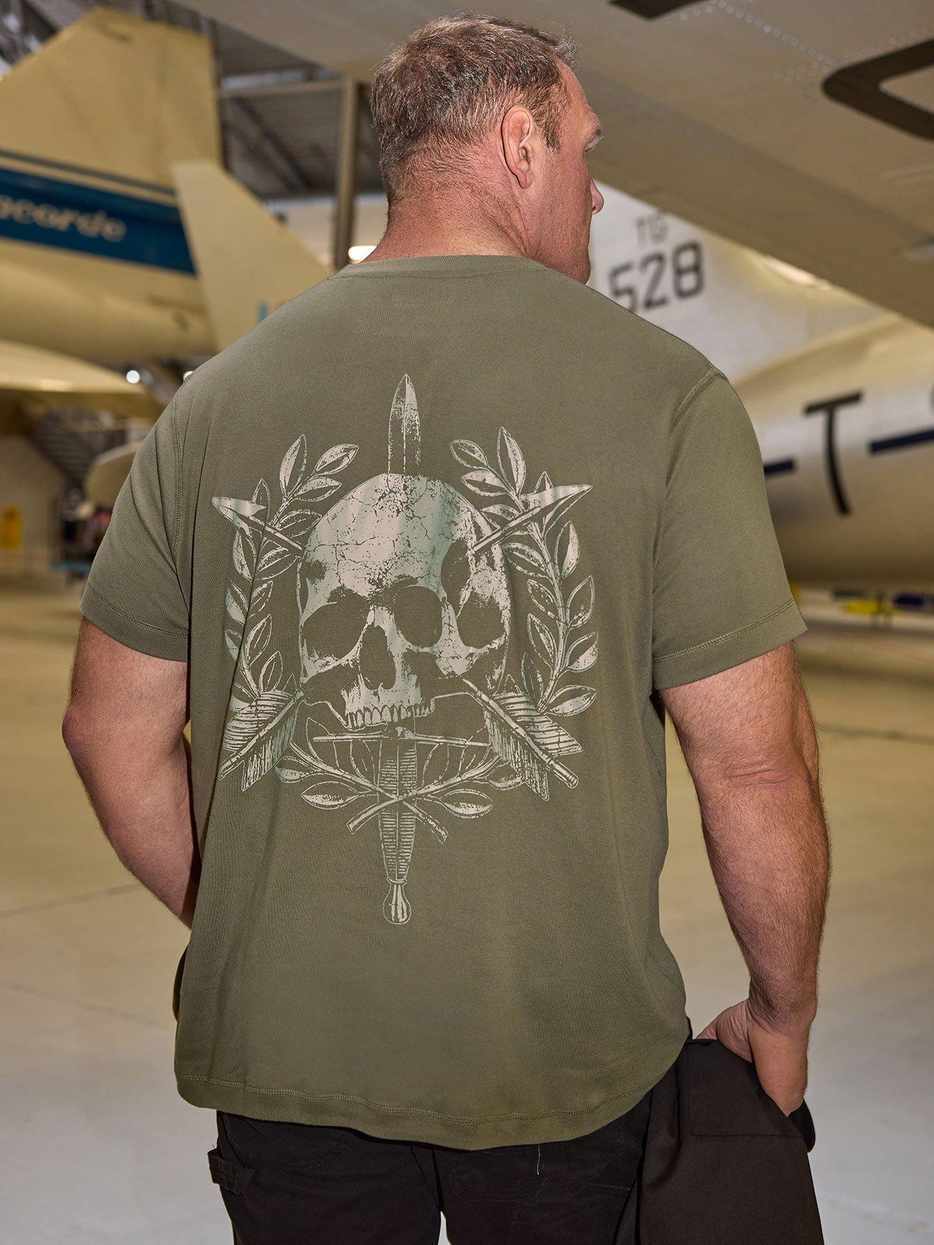 badrhino-skull-emblem-graphic-t-shirt-green