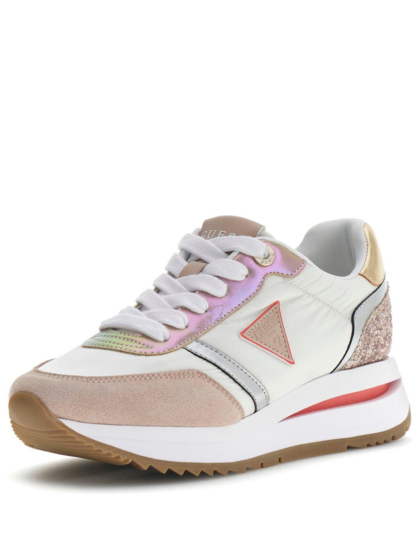 Image 2 of 5 of Guess Jeans Eagar Glitter Runner - Multi