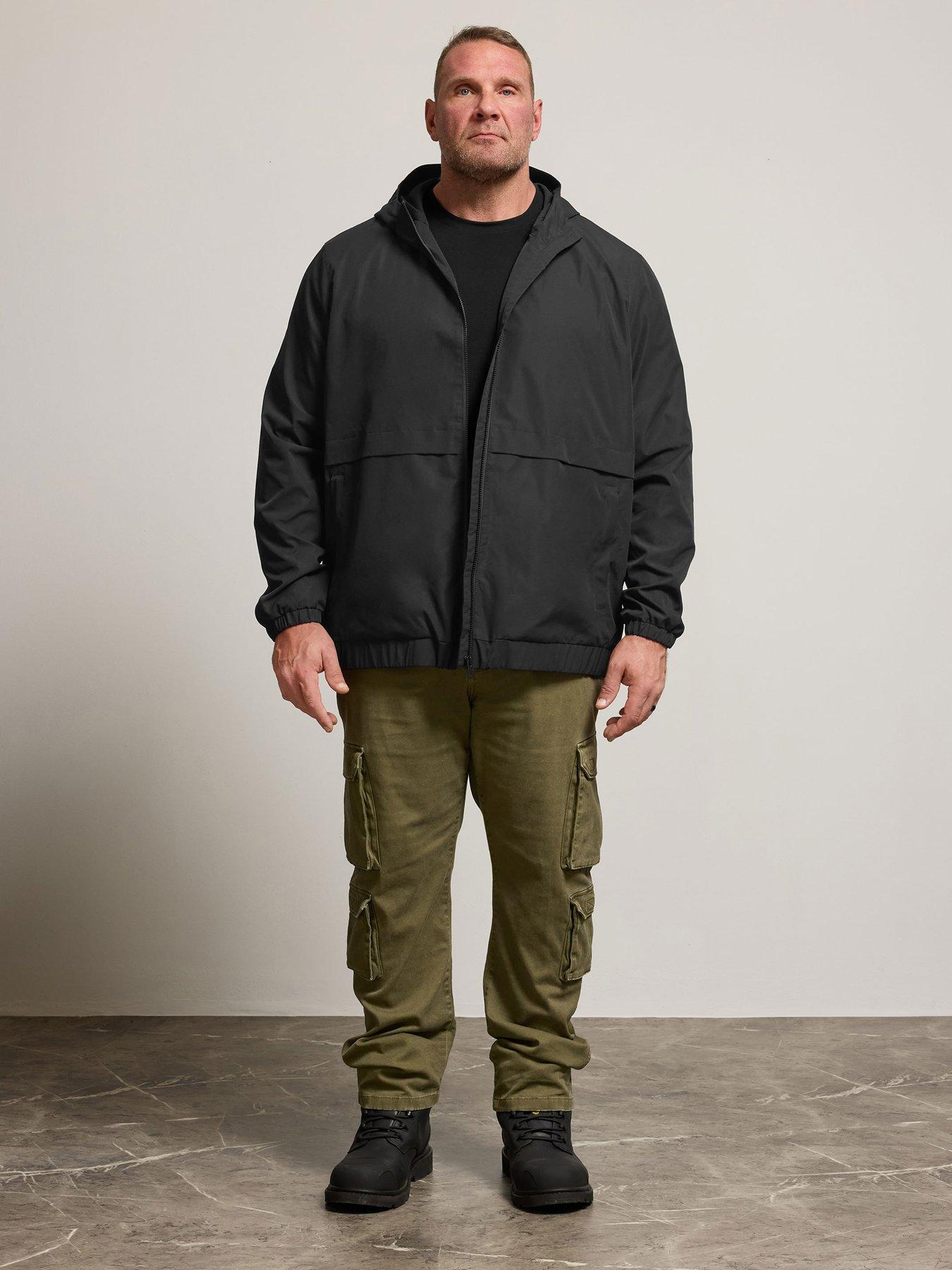 Image 3 of 6 of BadRhino RIpstop Zip Through Jacket - Black