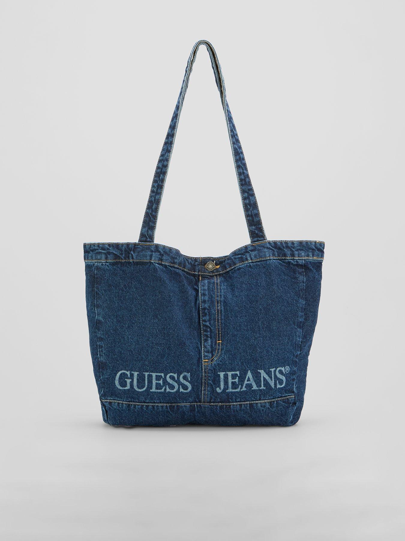 Guess Denim Tote Bag