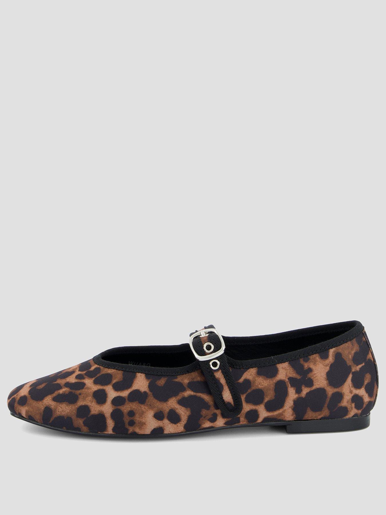 the-very-collection-ballerina-flat-shoes-leopard-printstillFront