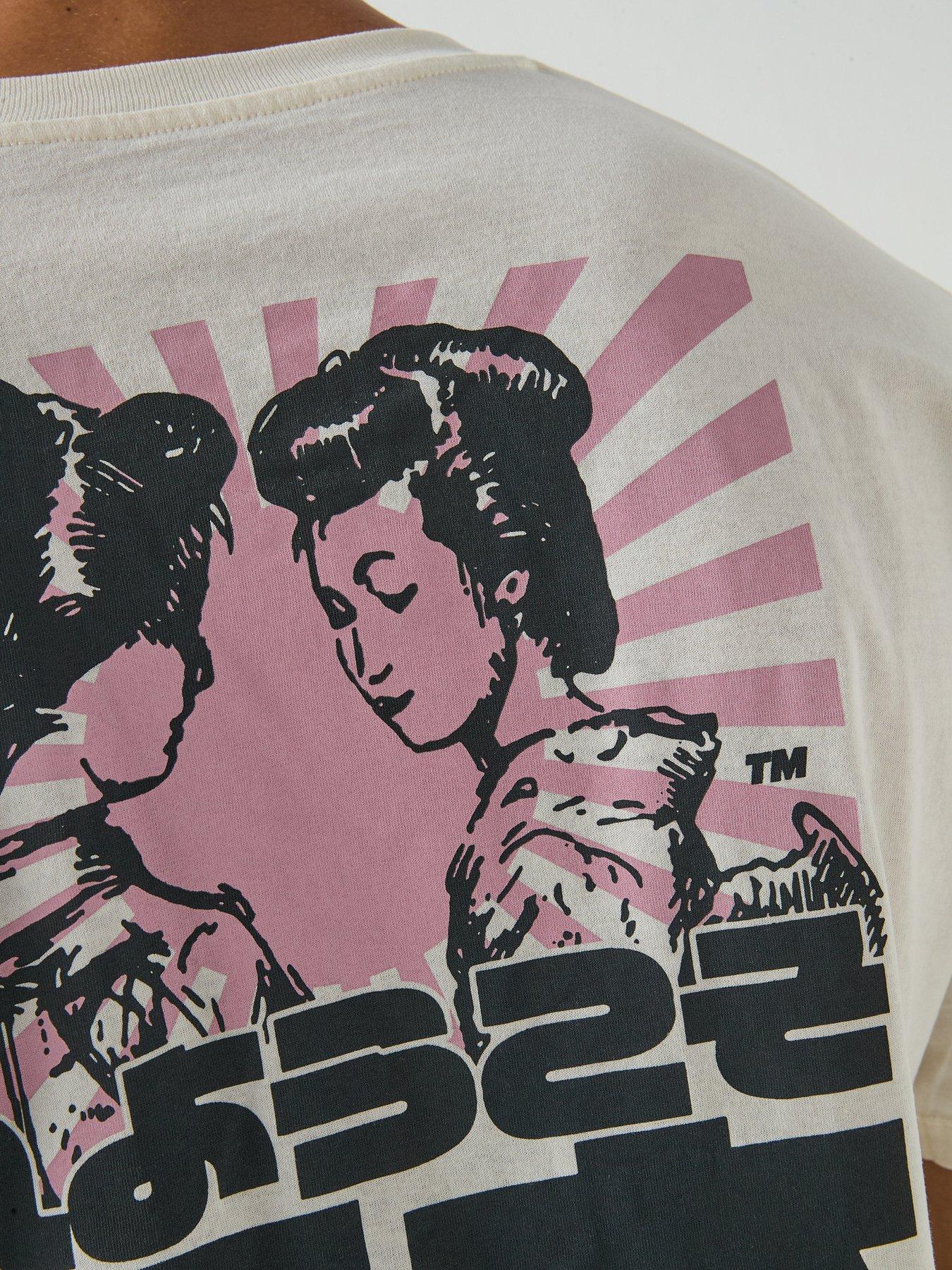 Image 6 of 6 of Jack & Jones Jack &amp; Jones Cherry Graphic T-shirt