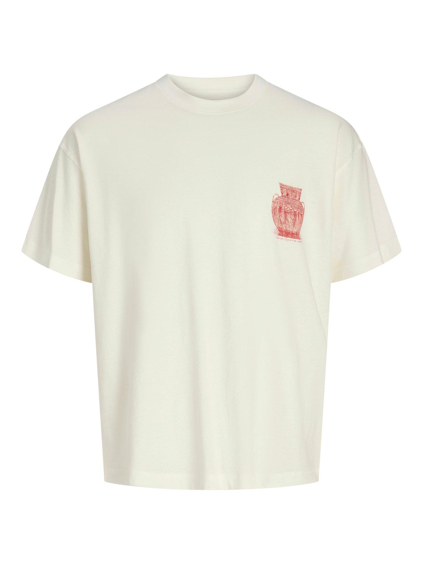 Image 6 of 7 of Jack & Jones Jack &amp; Jones Plus Back Graphic T-shirt