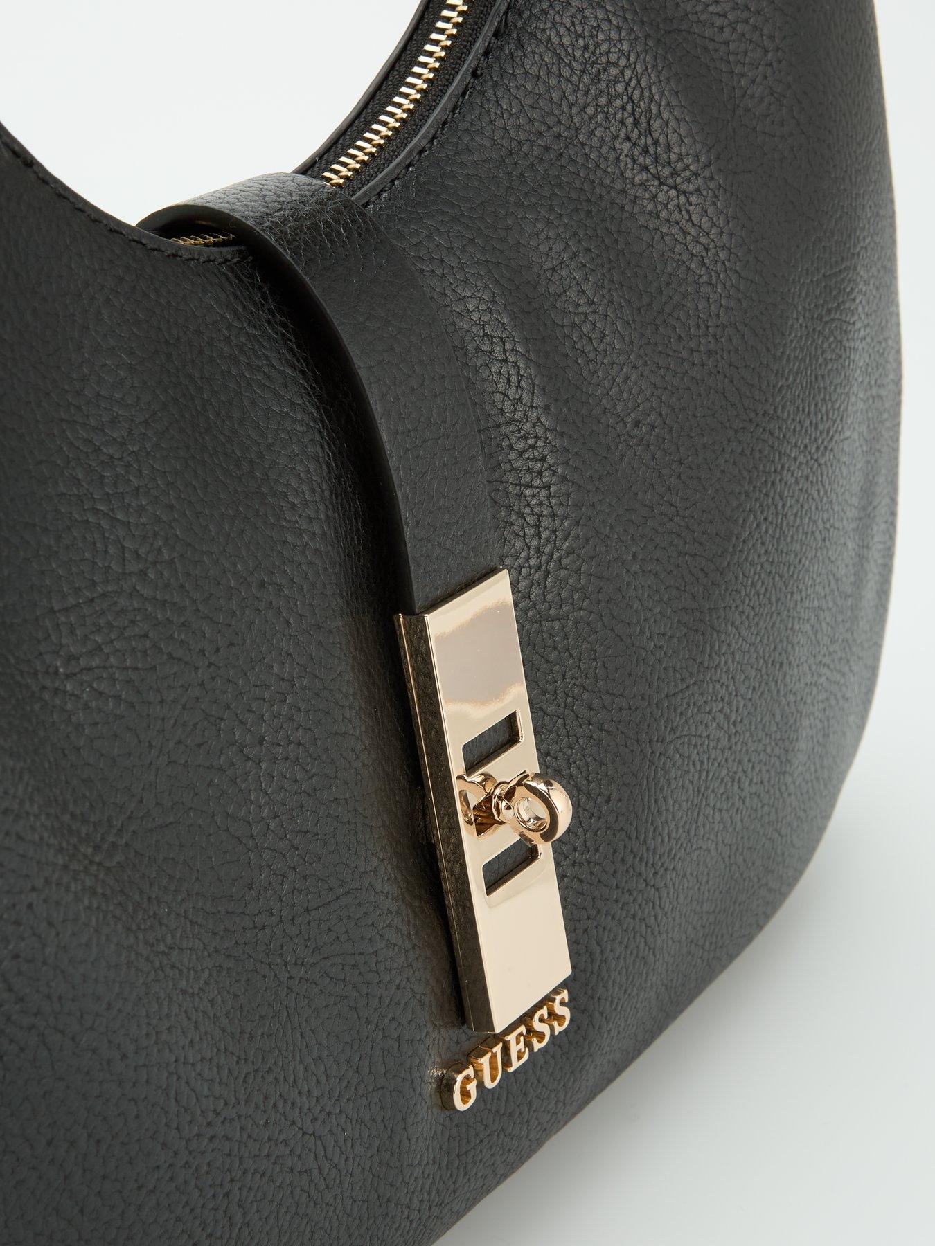 Image 3 of 6 of Guess Jeans Brooke Hobo Bag - Black