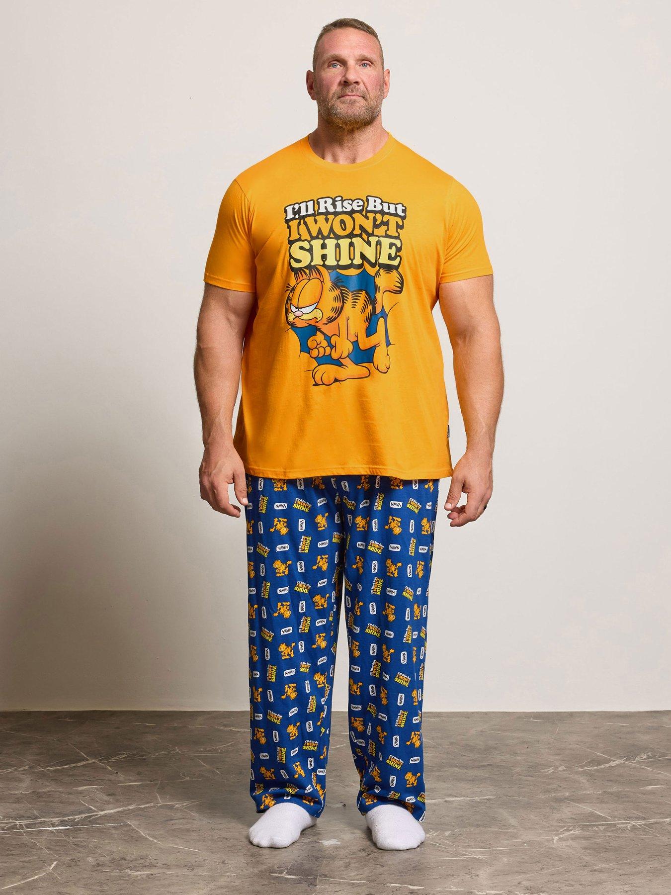 Image 1 of 3 of BadRhino Garfield Loungewear Set - Orange