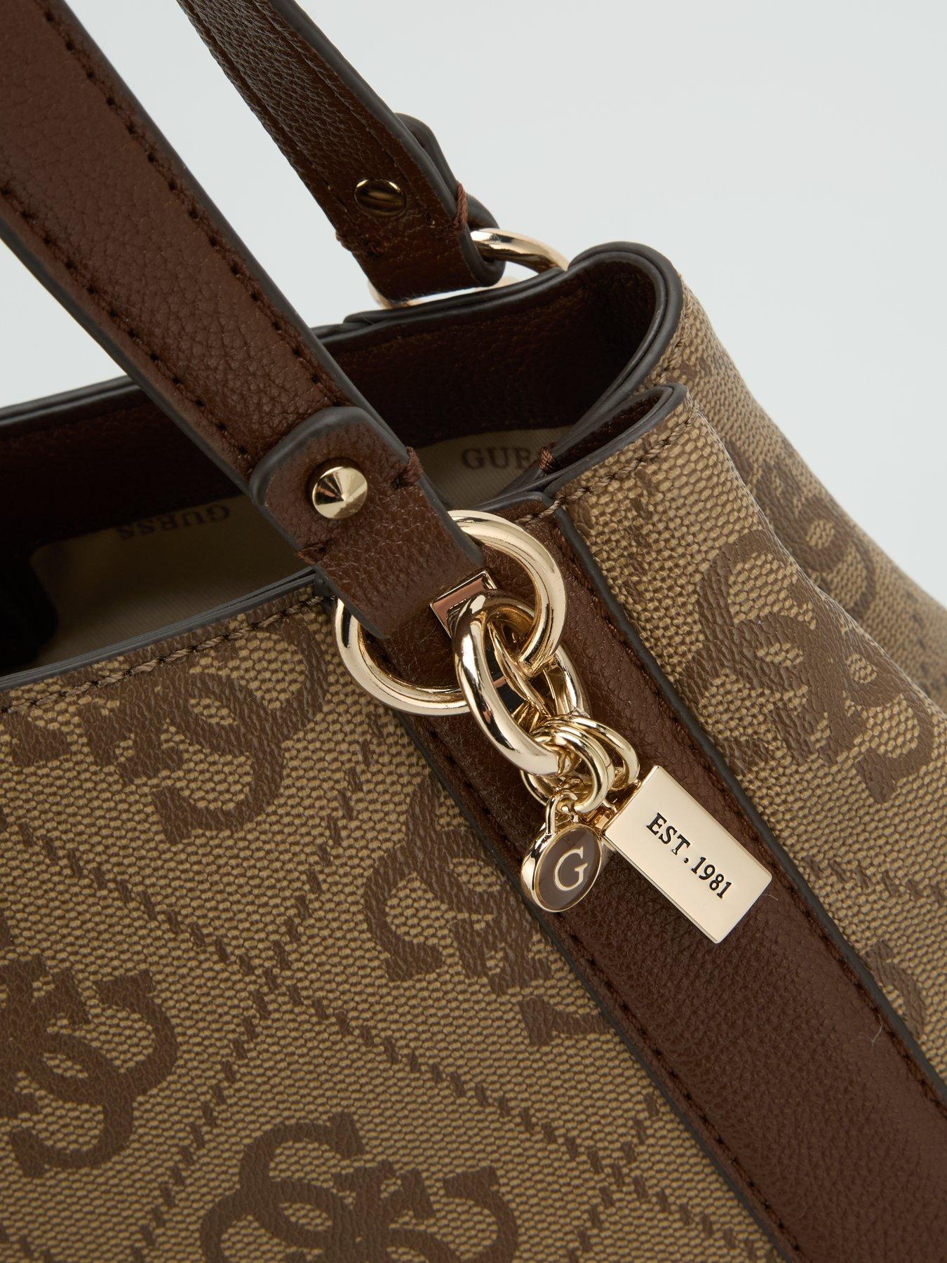 Image 5 of 6 of Guess Jeans Karnilla Logo Girlfriend Carryall