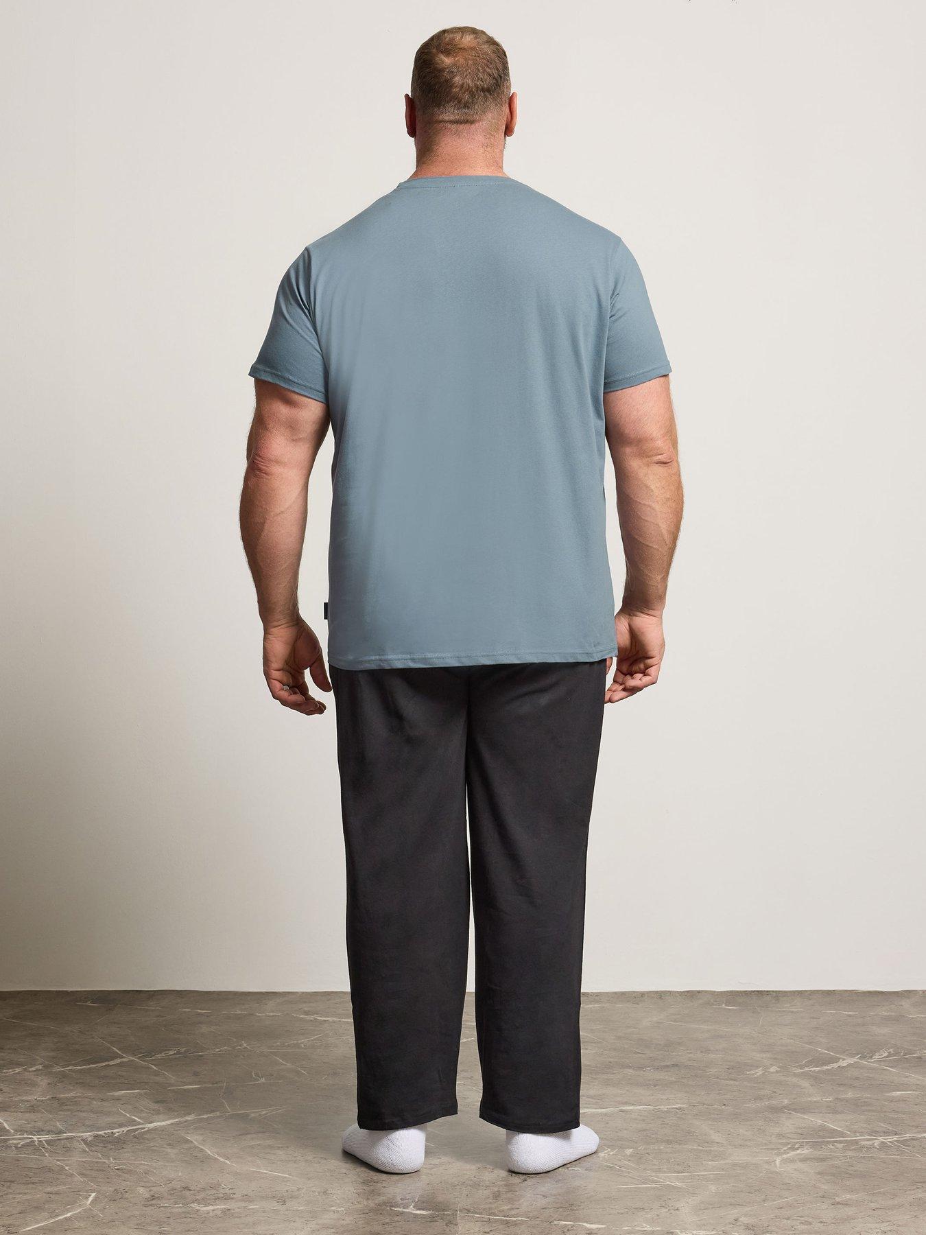 badrhino-t-shirt-and-trouser-lounge-set-bluestillFront