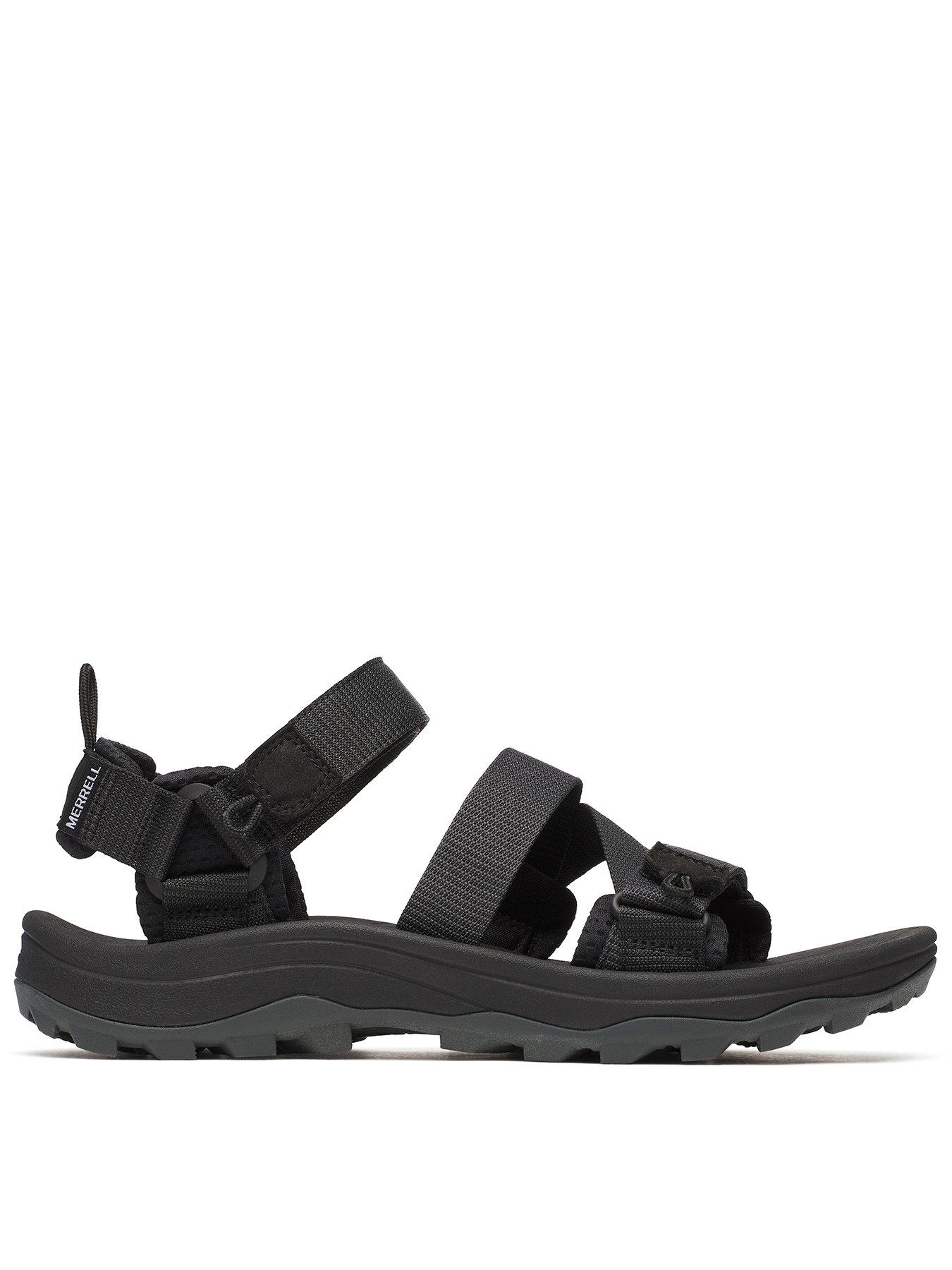 Image 1 of 5 of Merrell Mens Speed Fusion Sport RMX Sandals - Black