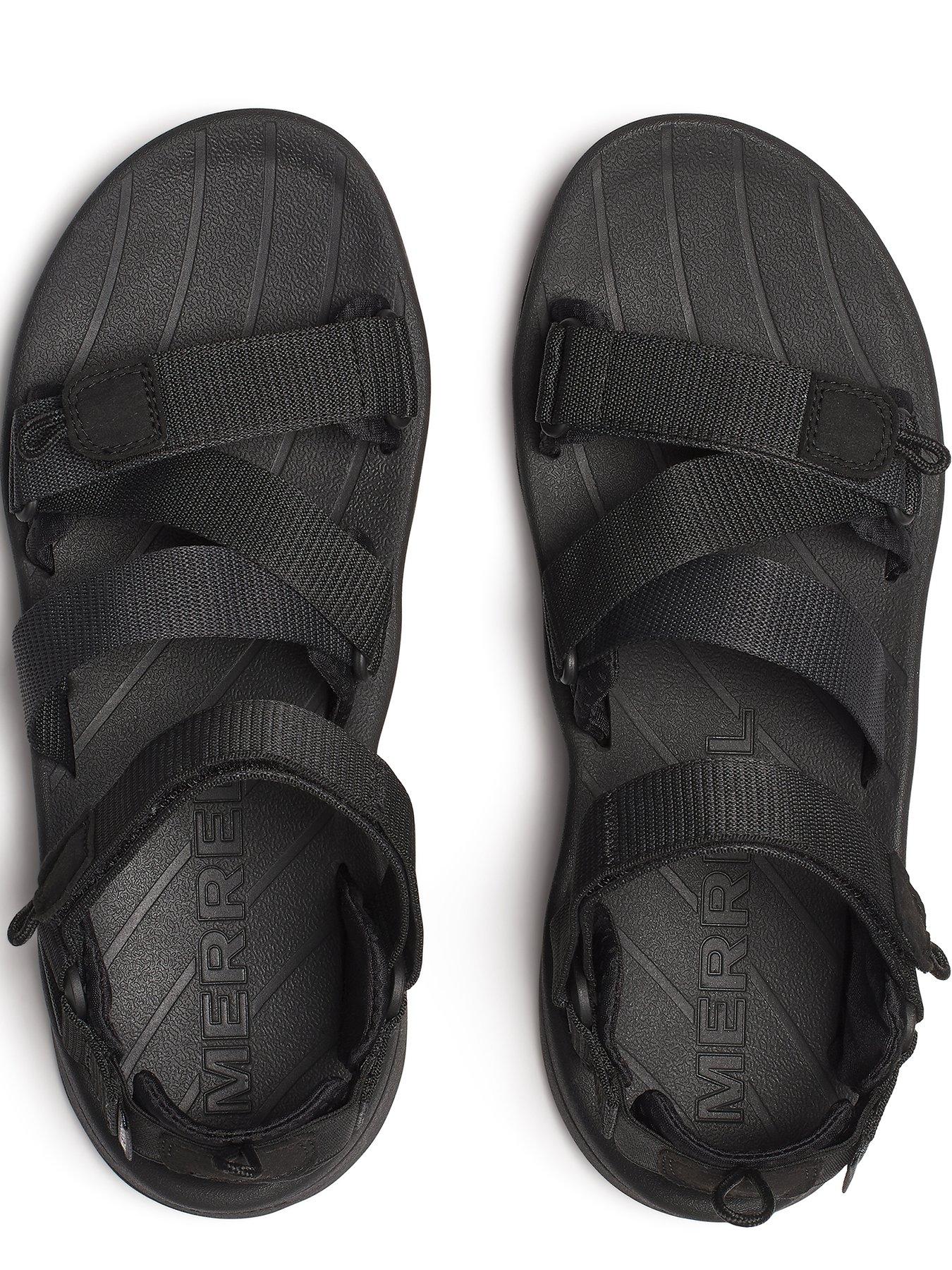 Image 3 of 5 of Merrell Mens Speed Fusion Sport RMX Sandals - Black