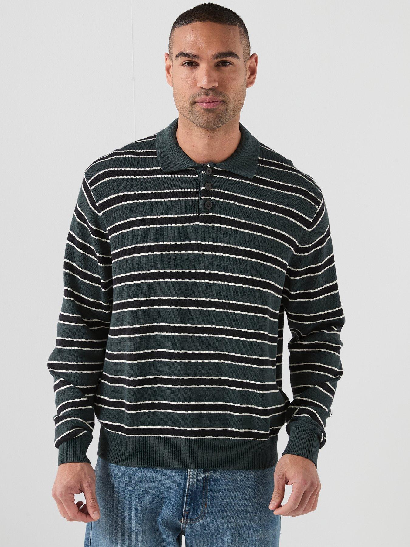 jack-jones-knitted-stripe-long-sleeve-polo-multi