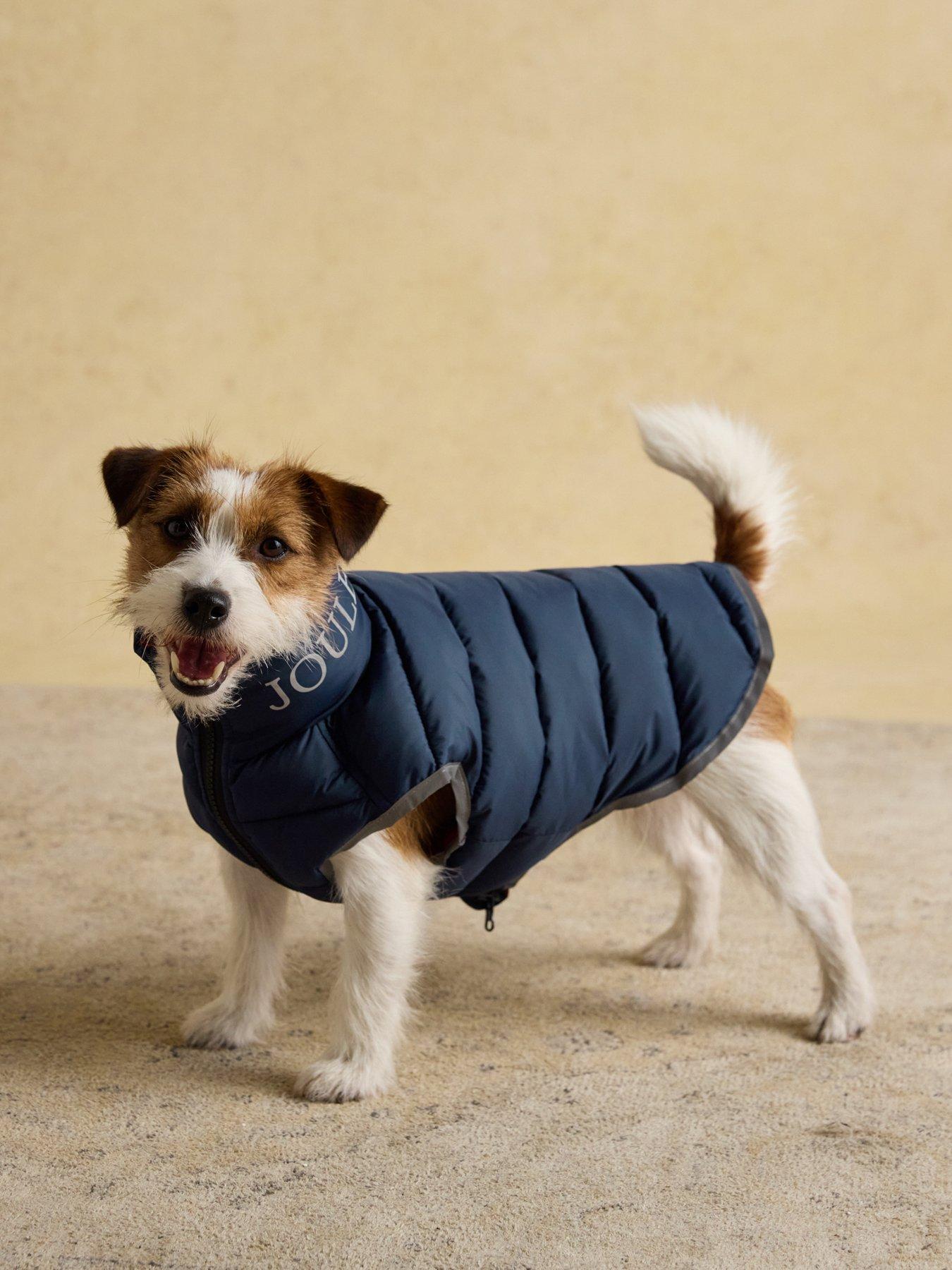 Image 1 of 4 of Joules Moorsdale Reversible Navy Puffer Coat