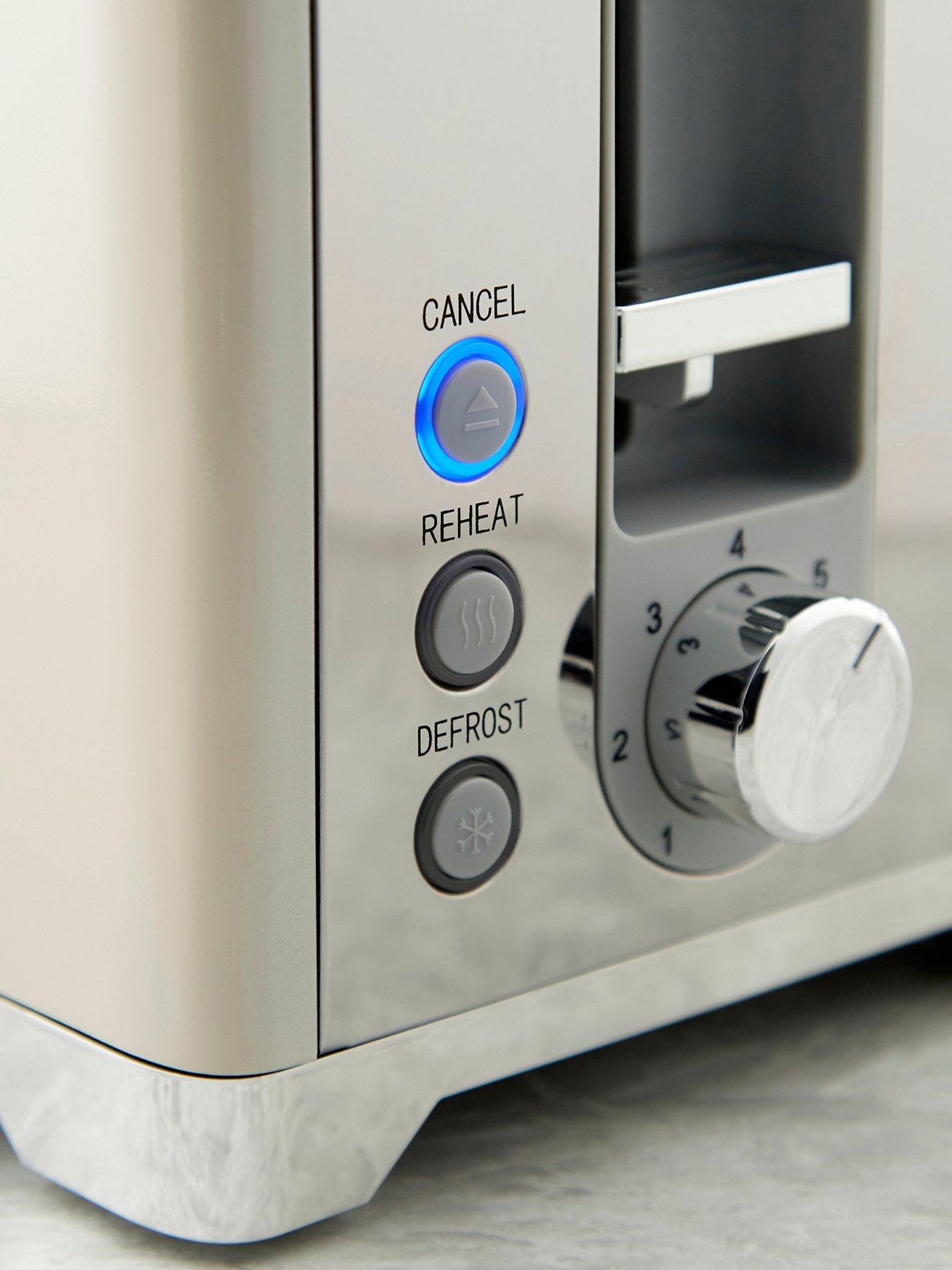 Image 4 of 7 of Swan Solace&nbsp;2 Slice Toaster &amp; Kettle Bundle Cream