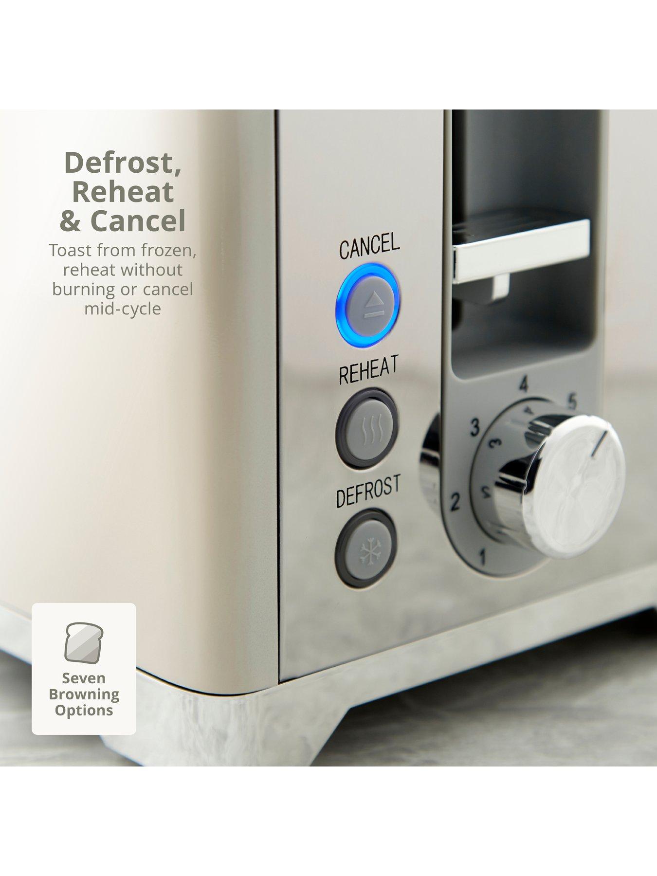 Image 3 of 7 of Swan Solace 2 Slice Toaster Cream