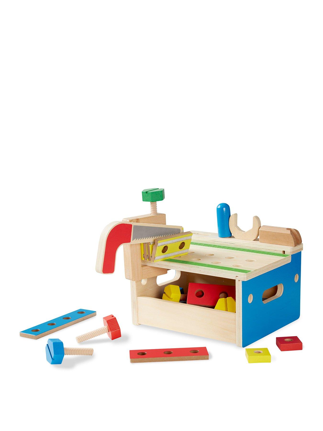 Image 1 of 7 of Melissa & Doug Hammer &amp; Saw Tool Bench