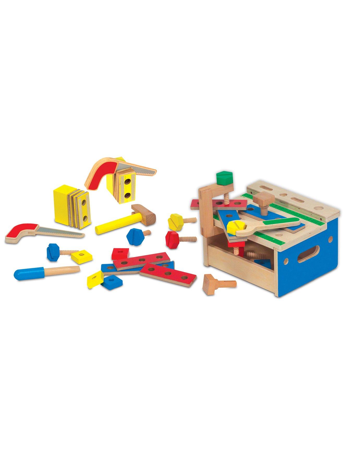 Image 3 of 7 of Melissa & Doug Hammer &amp; Saw Tool Bench