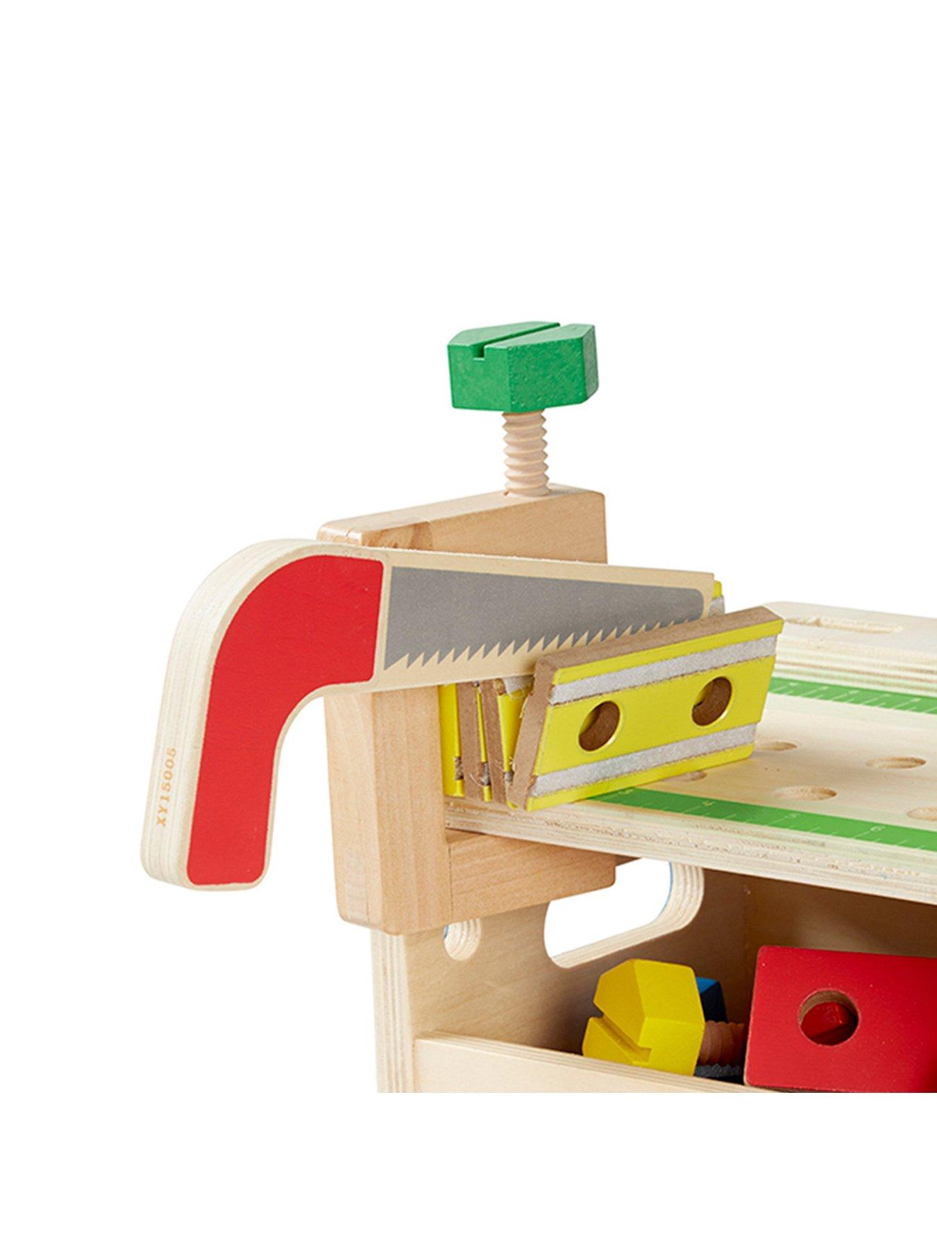 Image 5 of 7 of Melissa & Doug Hammer &amp; Saw Tool Bench