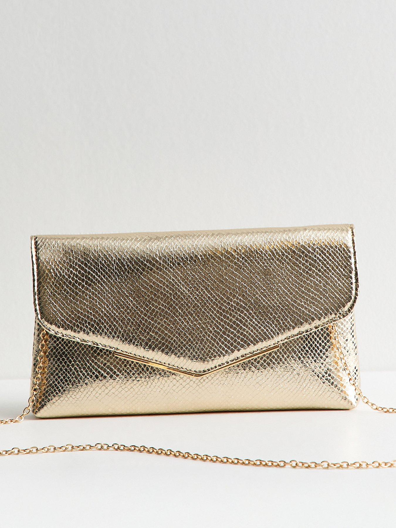 new-look-faux-leather-envelope-shoulder-bag-goldfront