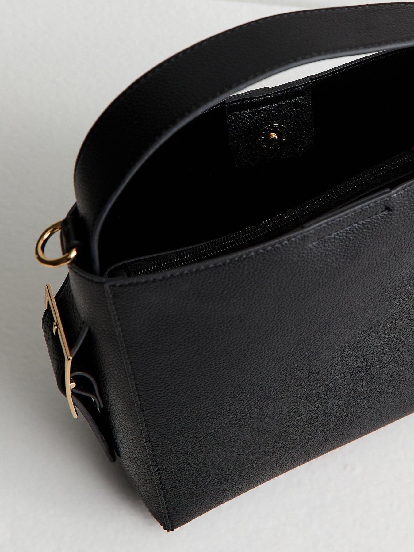 new-look-black-faux-leather-mini-bucket-bagoutfit