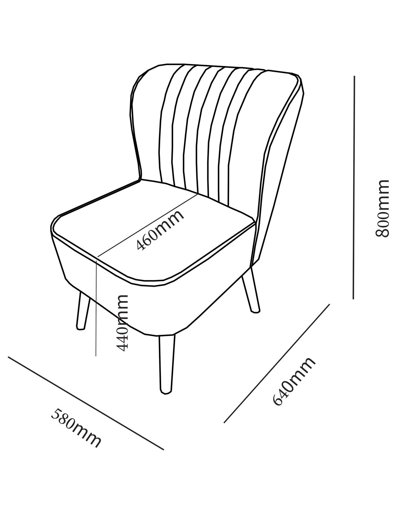 Image 6 of 6 of The Very Collection Baker Accent Chair