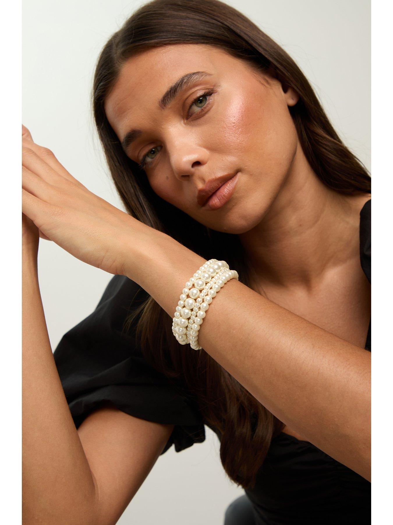 mood-cream-pearl-multipack-stretch-bracelets-pack-of-4nbspnbspstillFront