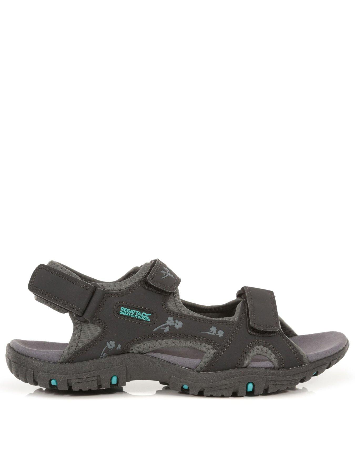 Image 1 of 6 of Regatta Womens Haris Sandals - Grey