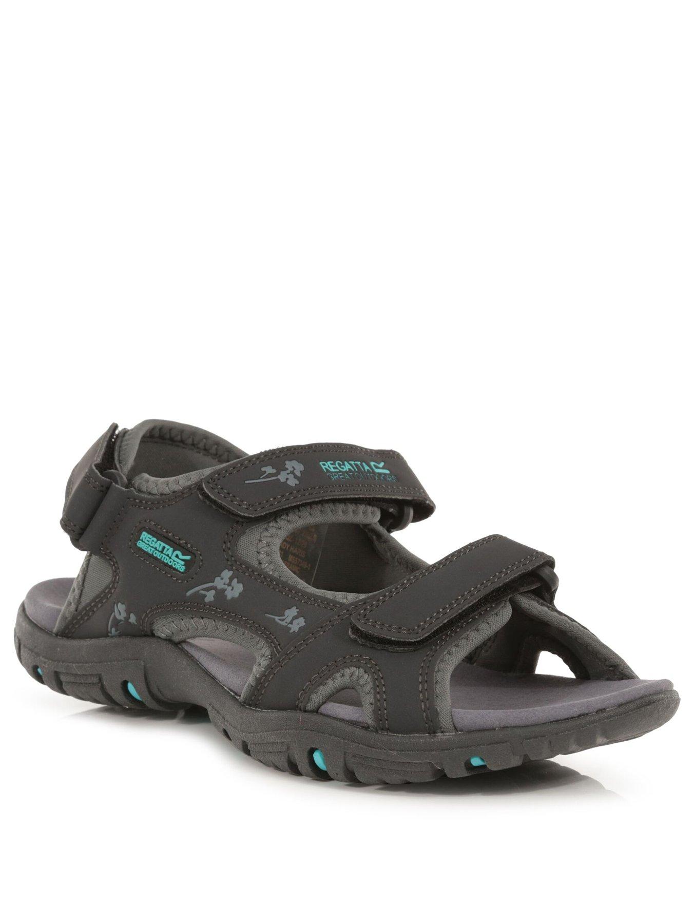Image 2 of 6 of Regatta Womens Haris Sandals - Grey