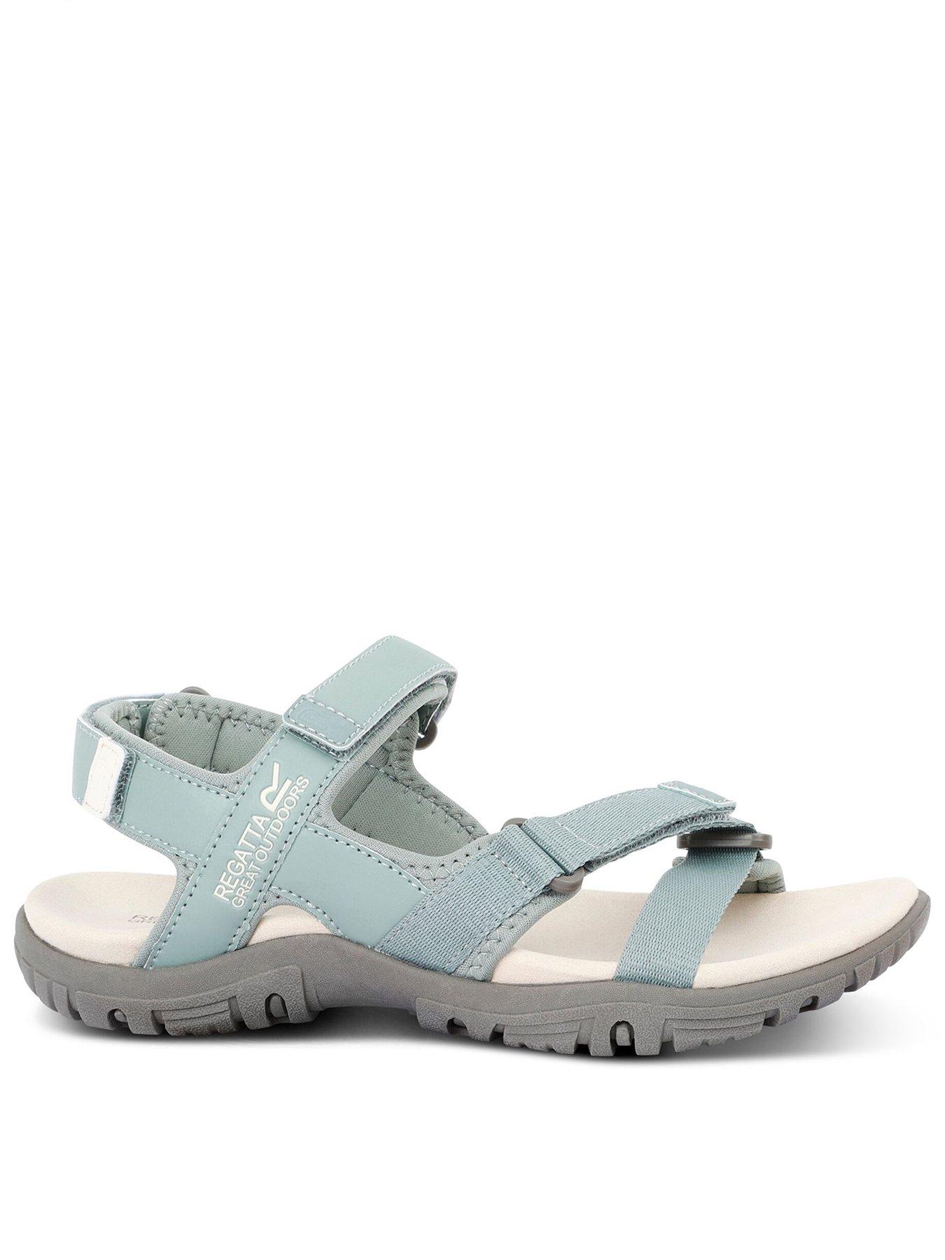 Image 1 of 7 of Regatta Womens Santa Clara 2 Sandals - Green