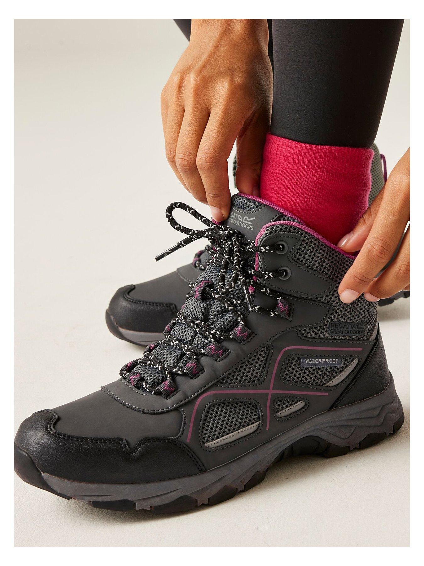 Image 4 of 7 of Regatta Womens Vendeavour Hiking Boots - Grey