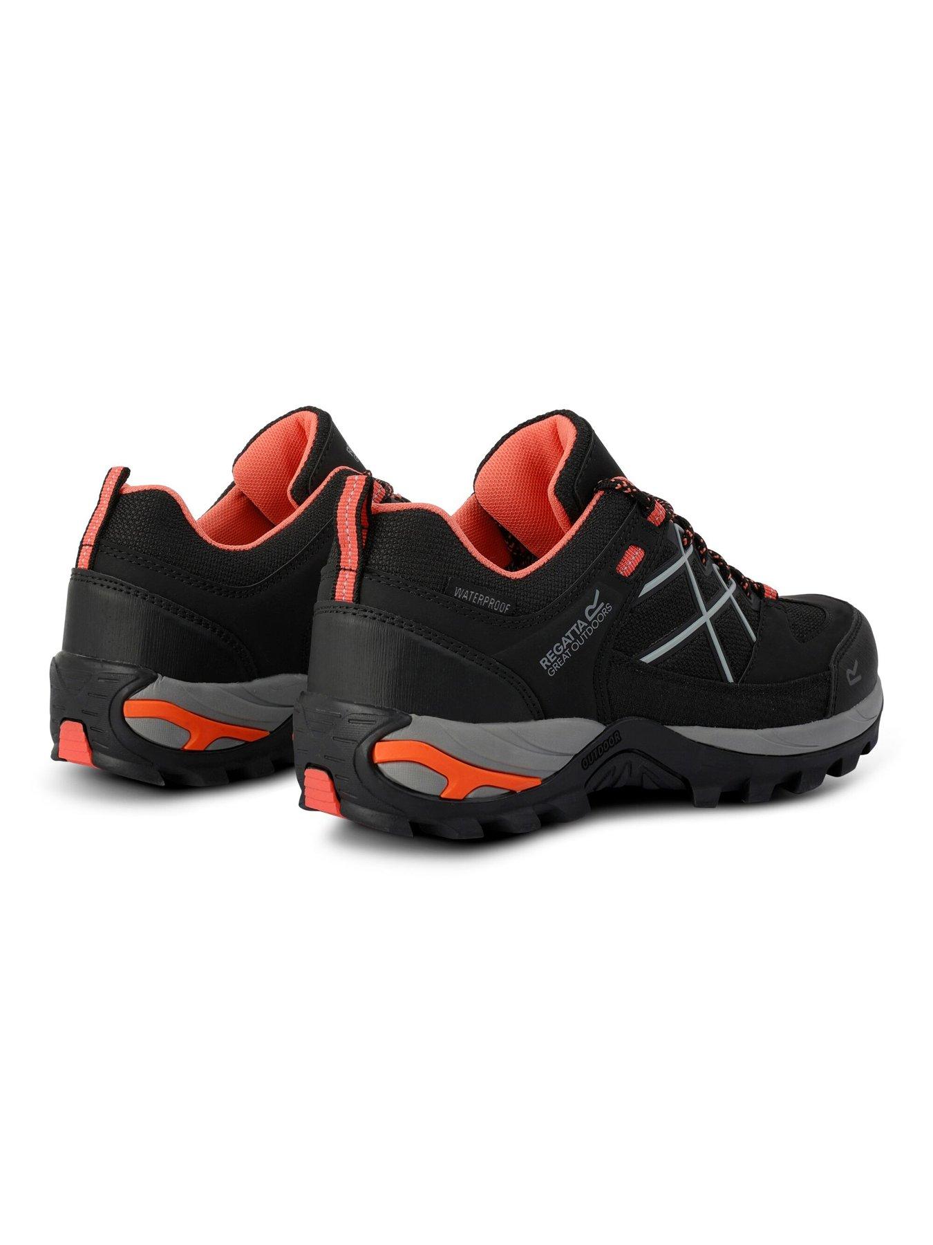 Image 6 of 7 of Regatta Womens Samaris III Hiking Shoes - Black