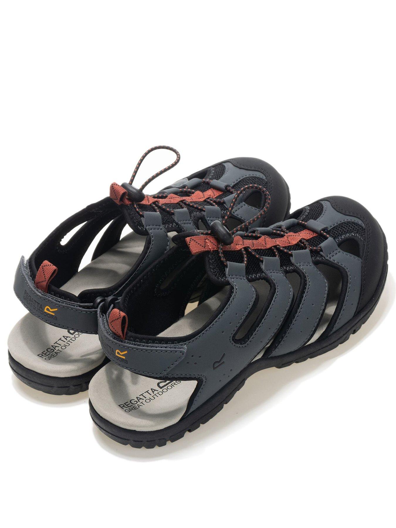 Image 2 of 7 of Regatta Mens Westshore IV Sandals - Grey