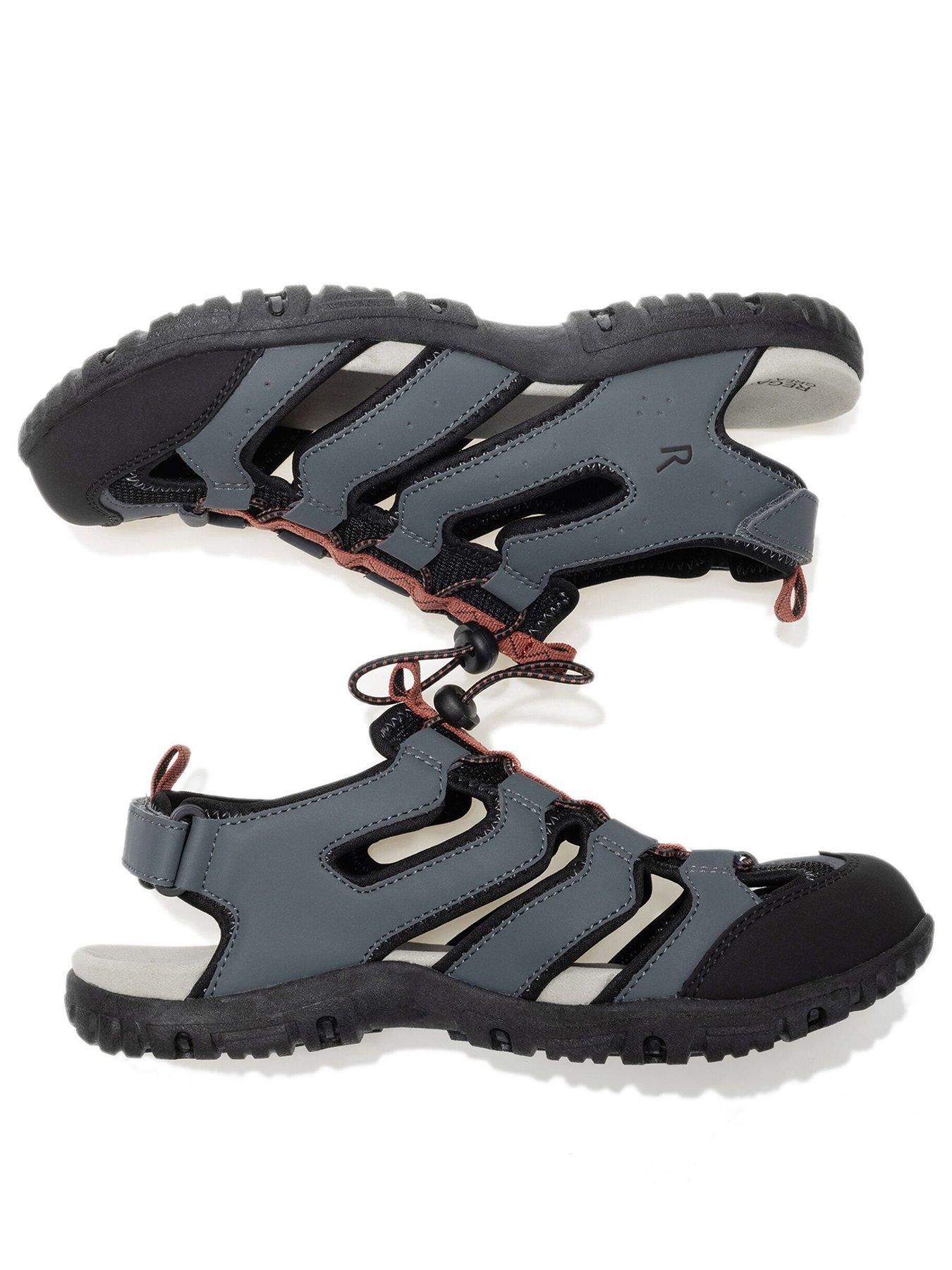 Image 3 of 7 of Regatta Mens Westshore IV Sandals - Grey
