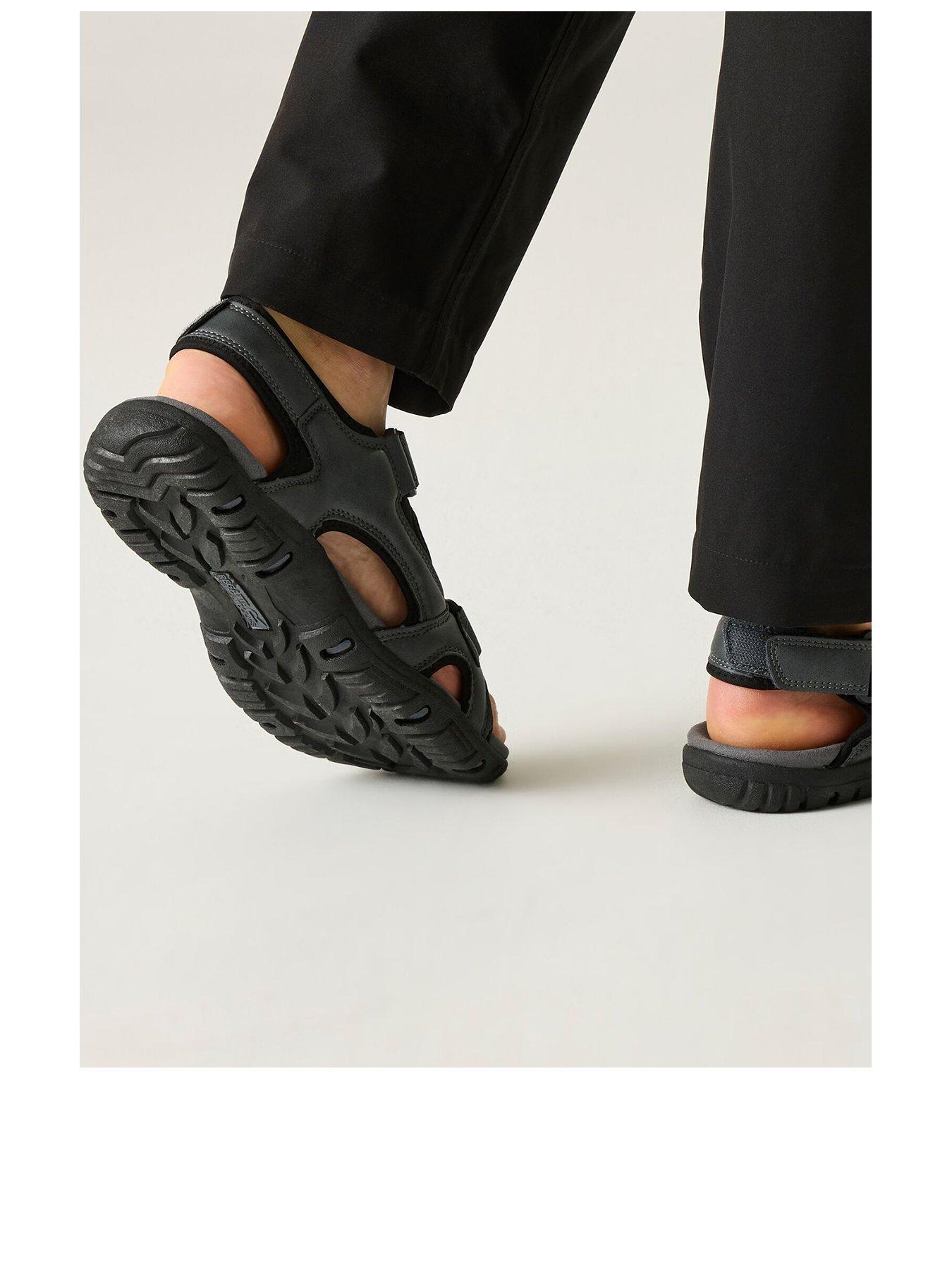 Image 3 of 7 of Regatta Mens Haris Sandals - Grey