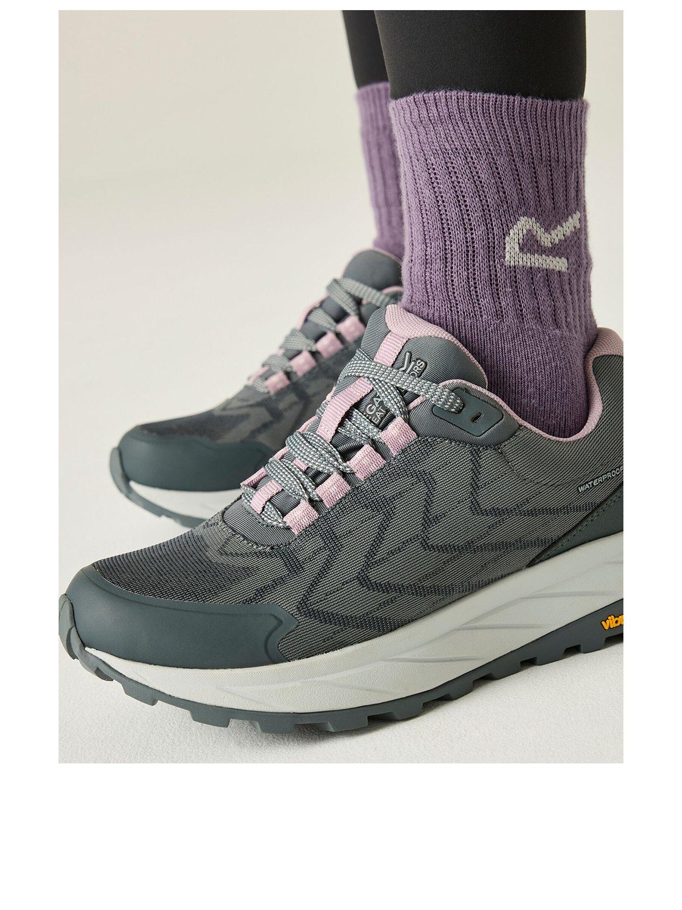 Image 3 of 7 of Regatta Womens Cruize Hiking Shoes - Grey