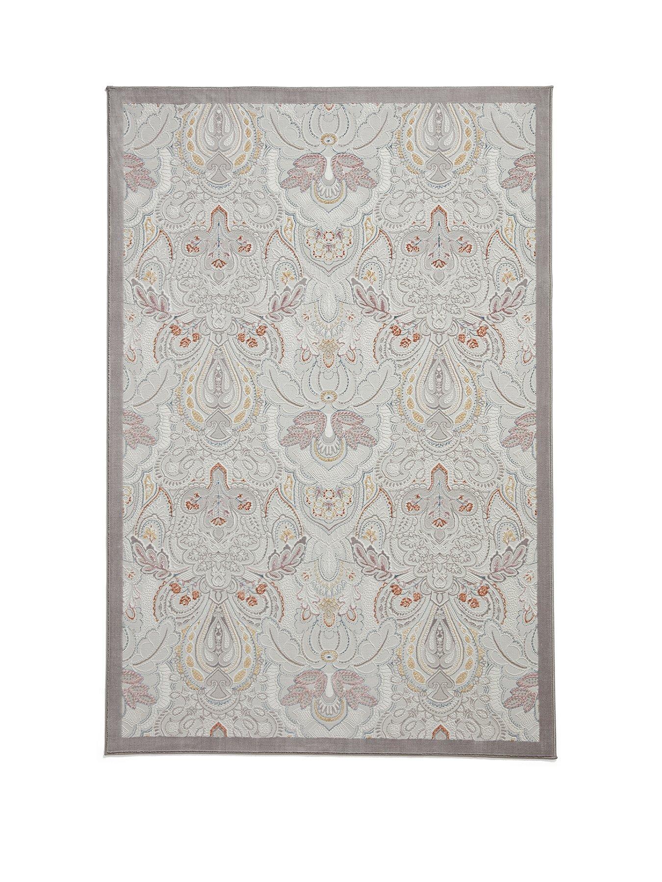 Image 2 of 7 of Laurence Llewelyn-Bowen LLB - Damask Pearl Rug - 120 x 170