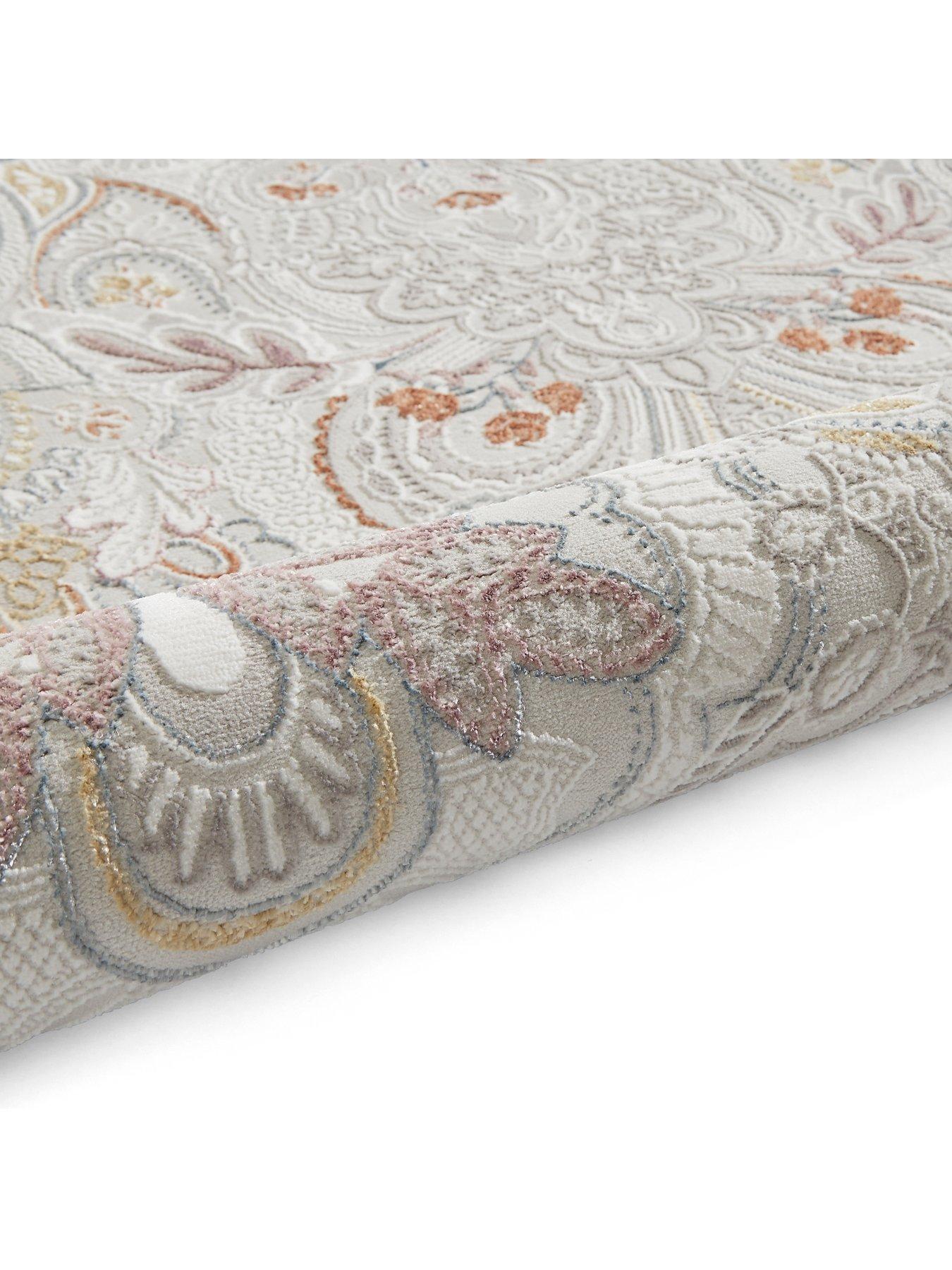 Image 3 of 7 of Laurence Llewelyn-Bowen LLB - Damask Pearl Rug - 120 x 170