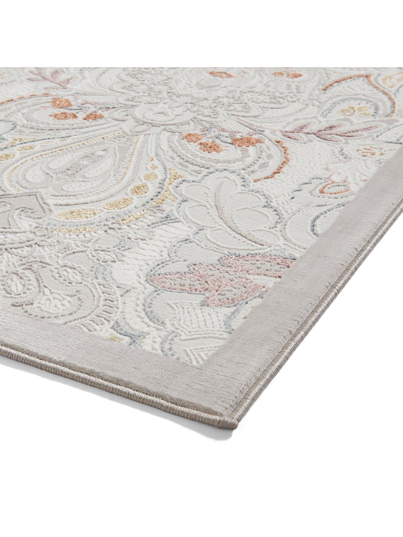 Image 5 of 7 of Laurence Llewelyn-Bowen LLB - Damask Pearl Rug - 120 x 170