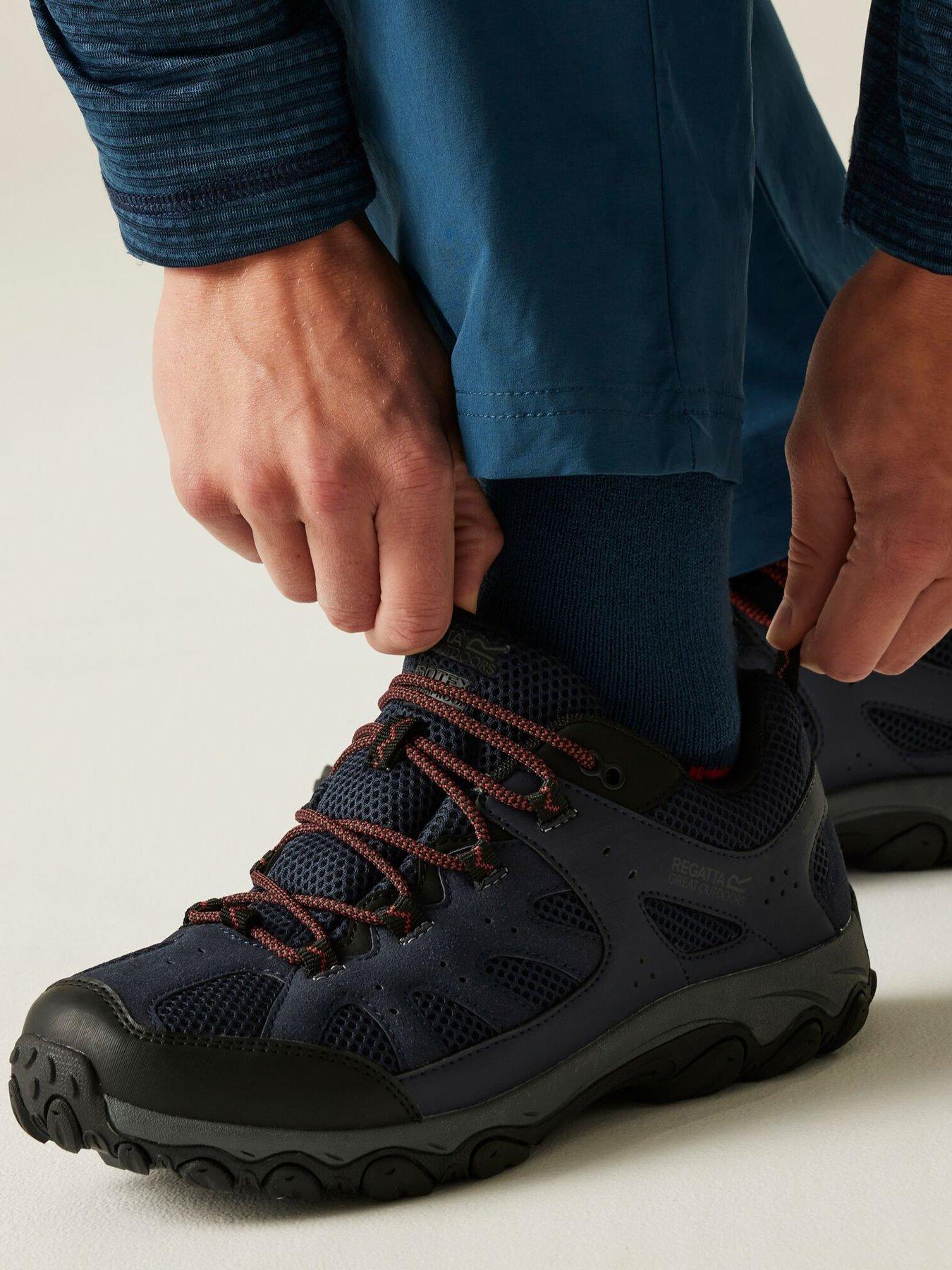 Image 1 of 7 of Regatta Mens Edgepoint Iv Low Hiking Shoes - Navy
