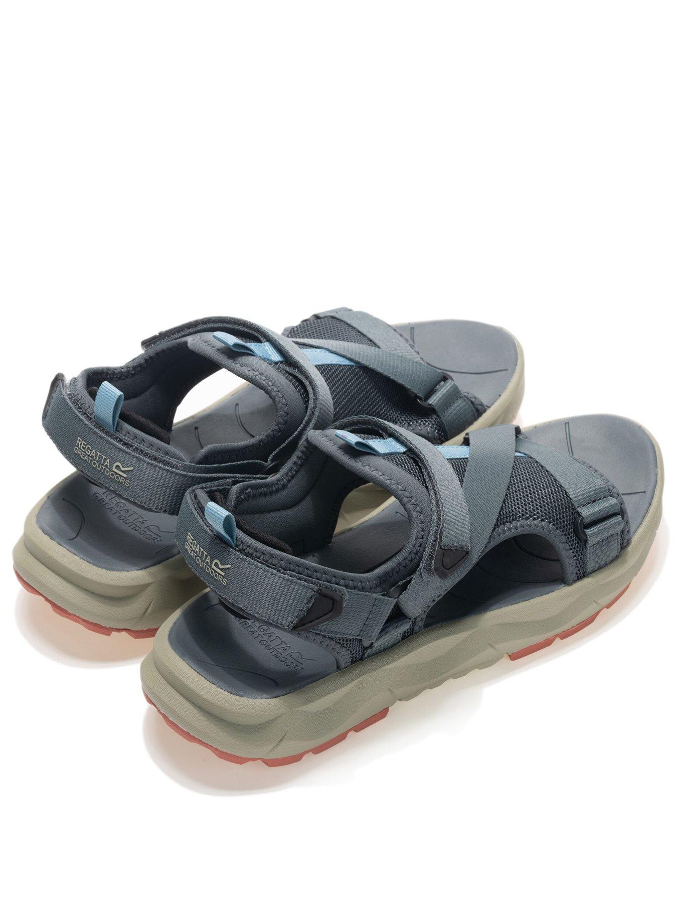 Image 2 of 7 of Regatta Mens Lito Sandals - Grey