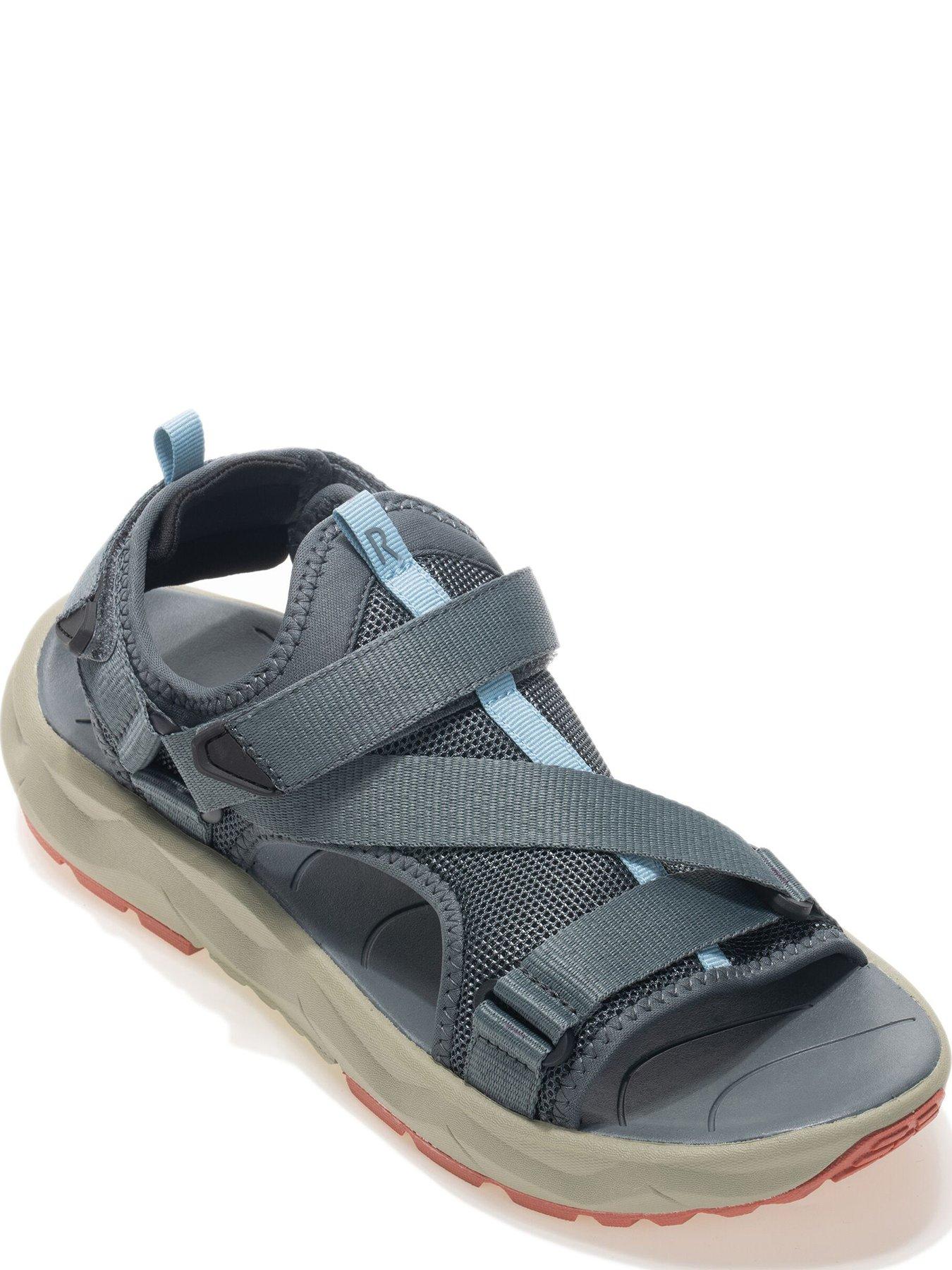 Image 4 of 7 of Regatta Mens Lito Sandals - Grey