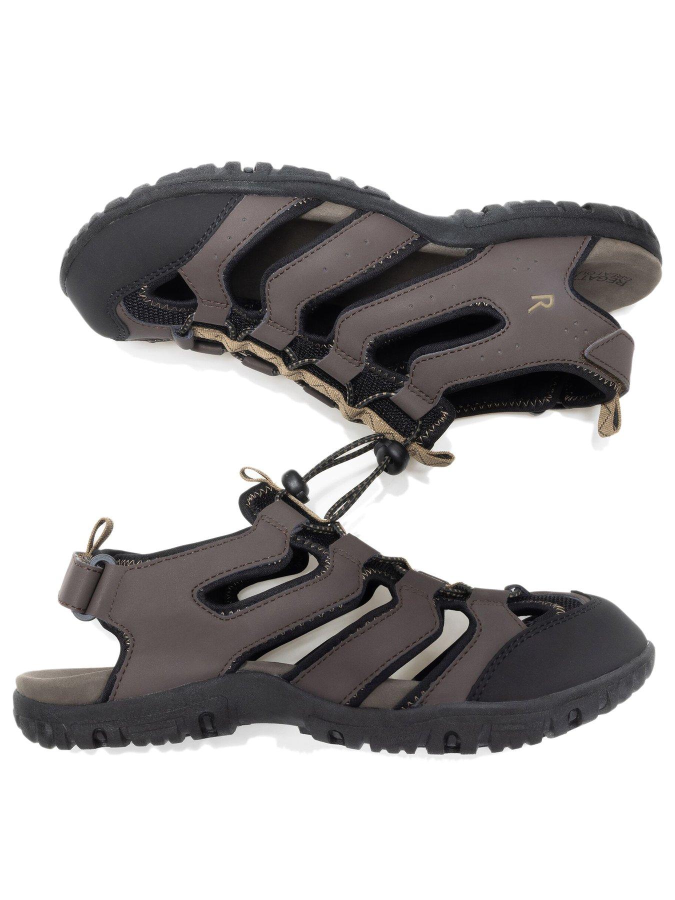 Image 3 of 7 of Regatta Mens Westshore IV Sandals - Grey