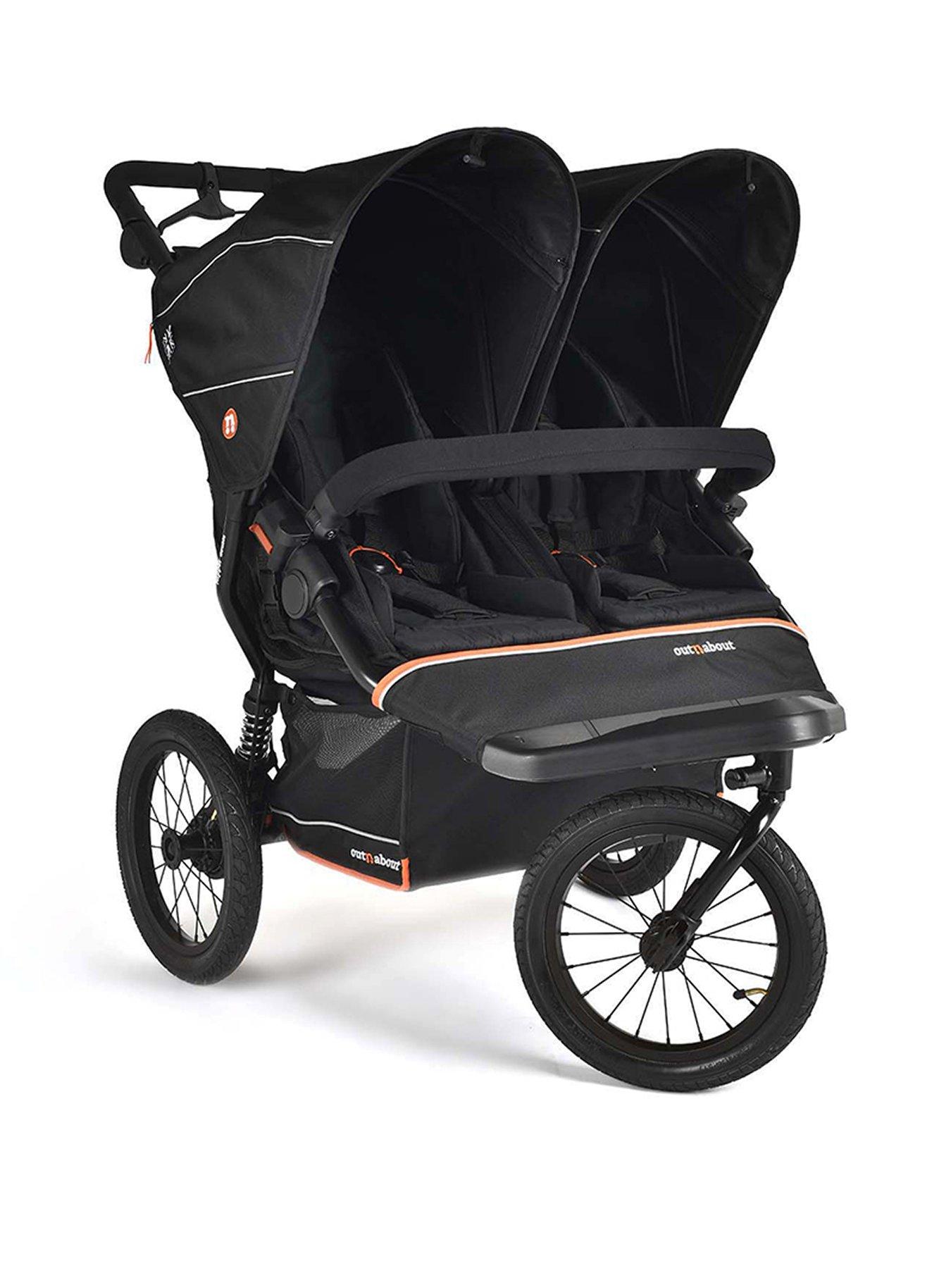 Out n About Nipper Double V6 Plus- Summit Black
