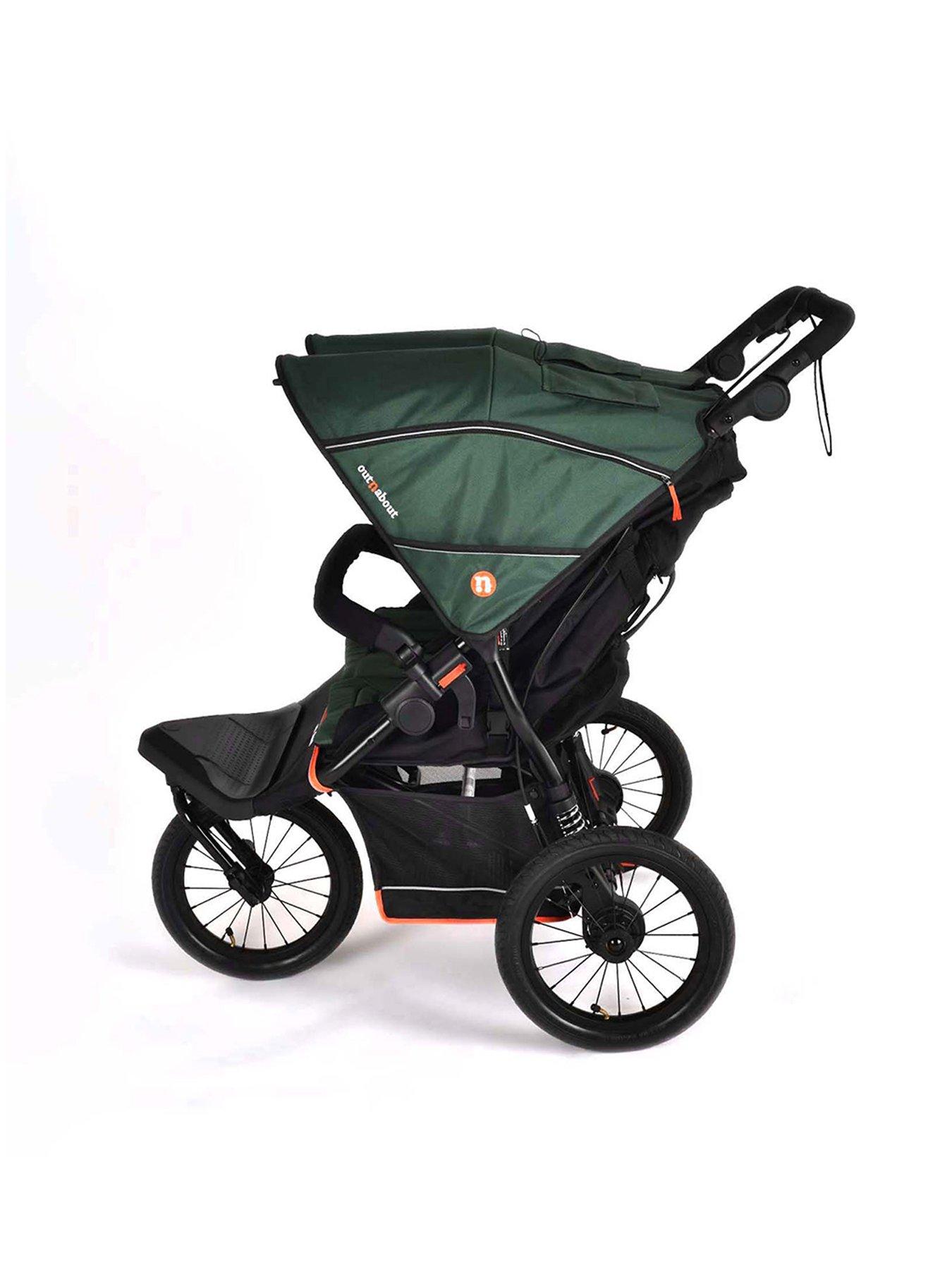 Image 4 of 5 of Out n About Nipper Double V6 Plus- Sycamore  Green