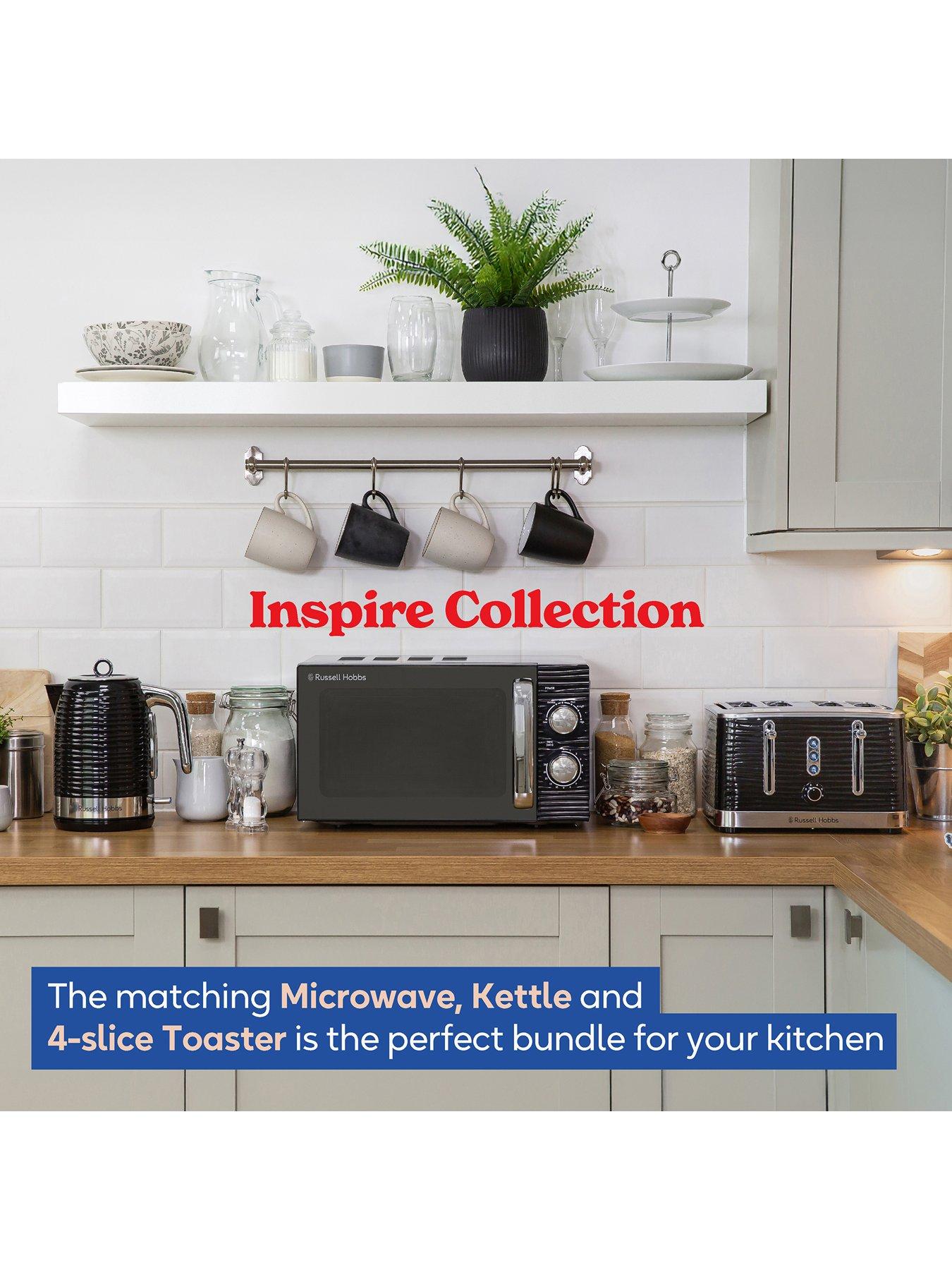 russell-hobbs-inspire-bundle-kettle-4-slice-toaster-and-microwave--blackstillFront