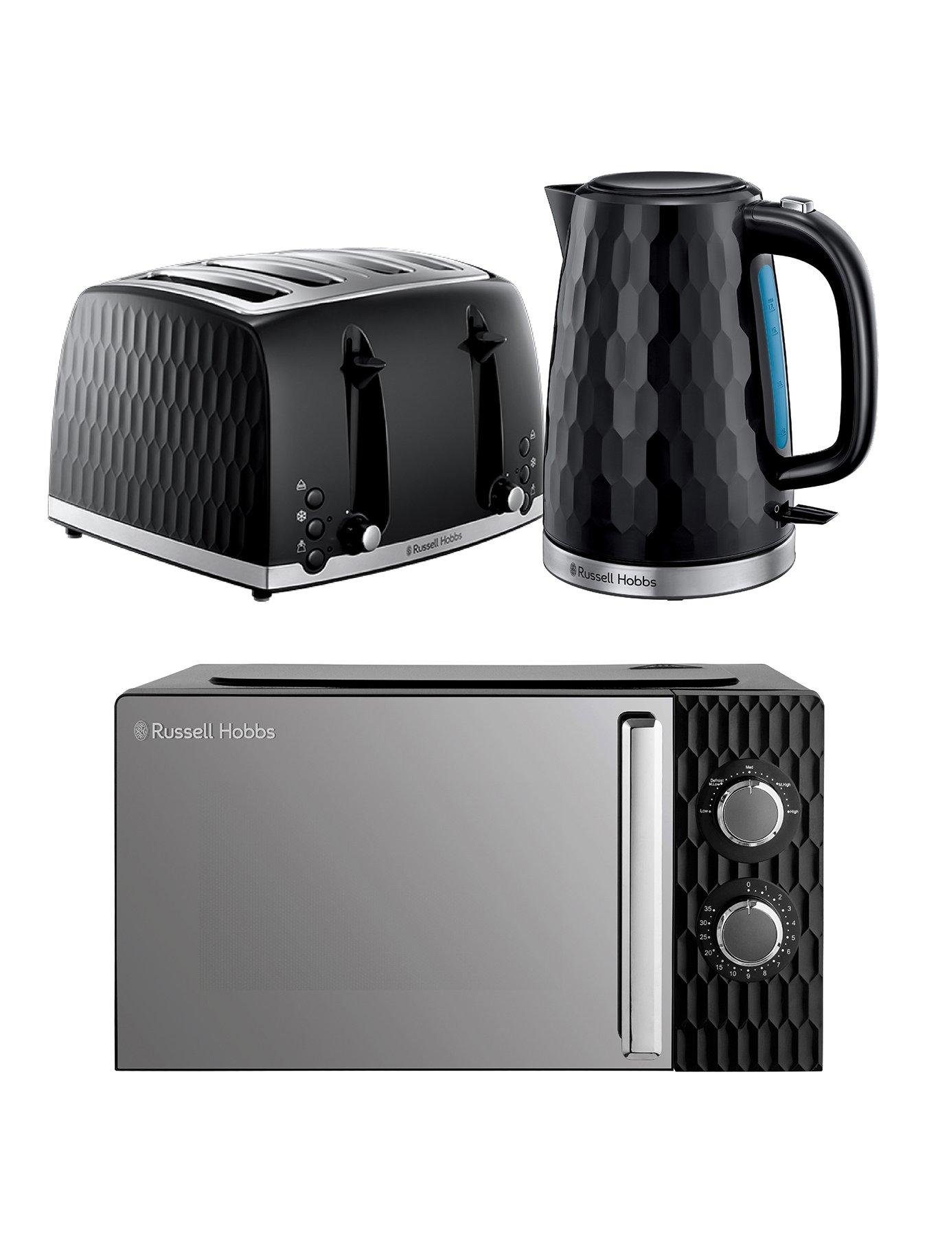 russell-hobbs-honeycomb-bundle-kettle-4-slice-toaster-and-microwave--black